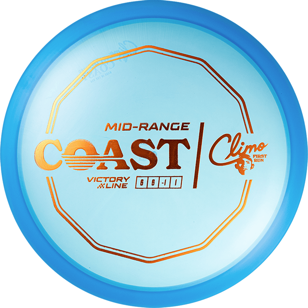 Climo Discs Coast - Victory Line Plastic - First Run
