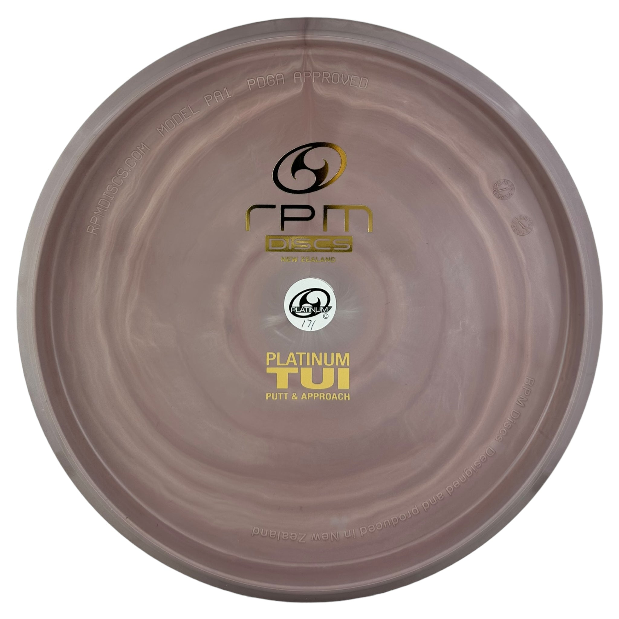 RPM Tui - Platinum Plastic