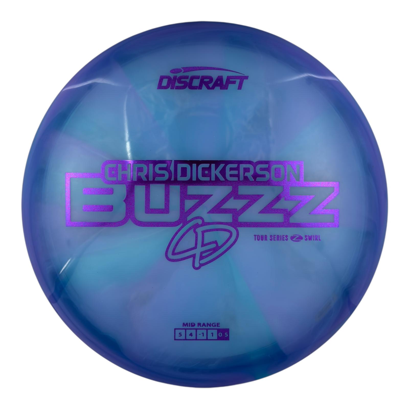 Discraft Buzzz - Z Swirl Plastic - Chris Dickerson 2025 Tour Series