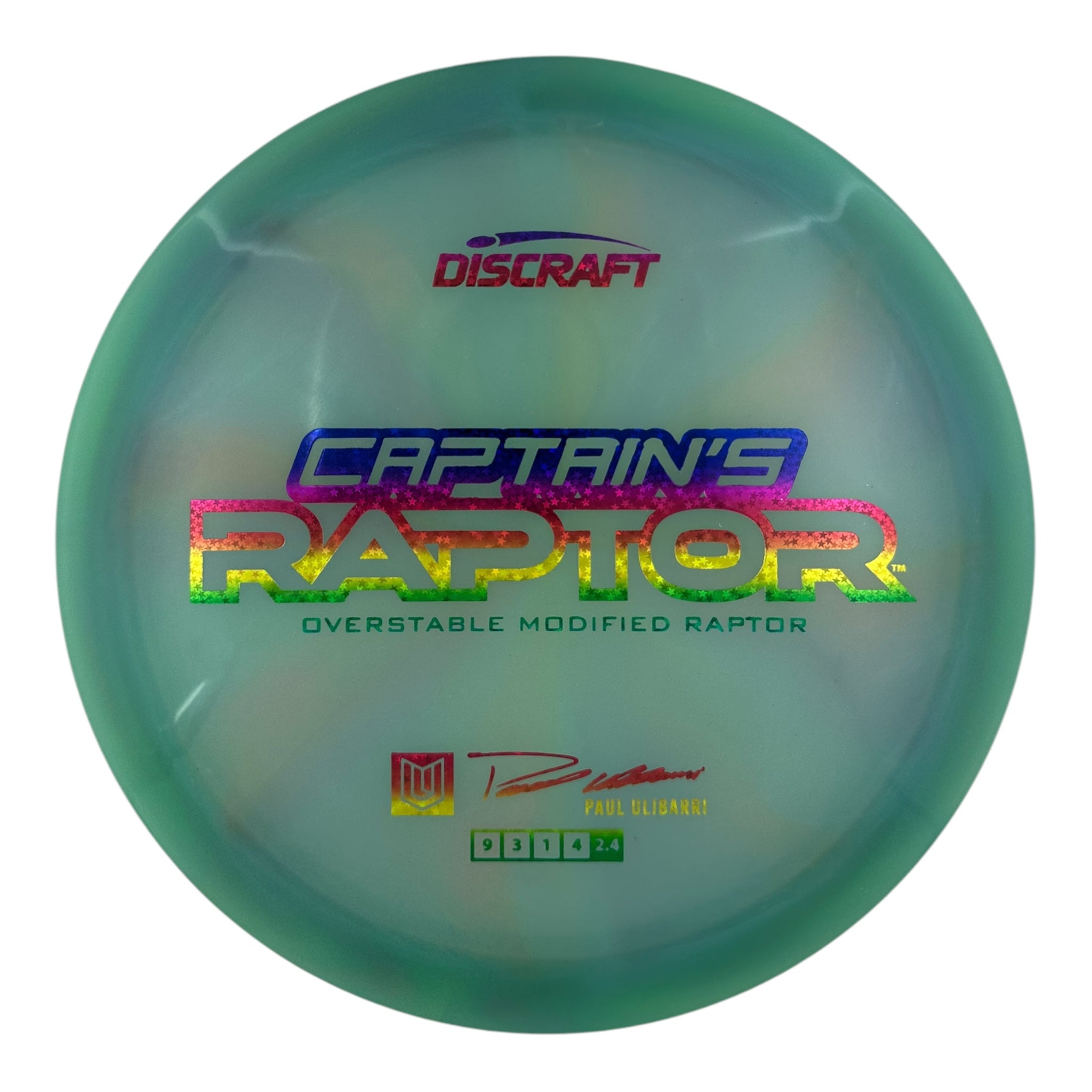 Discraft Captains Raptor 2025 - Z Swirl Plastic