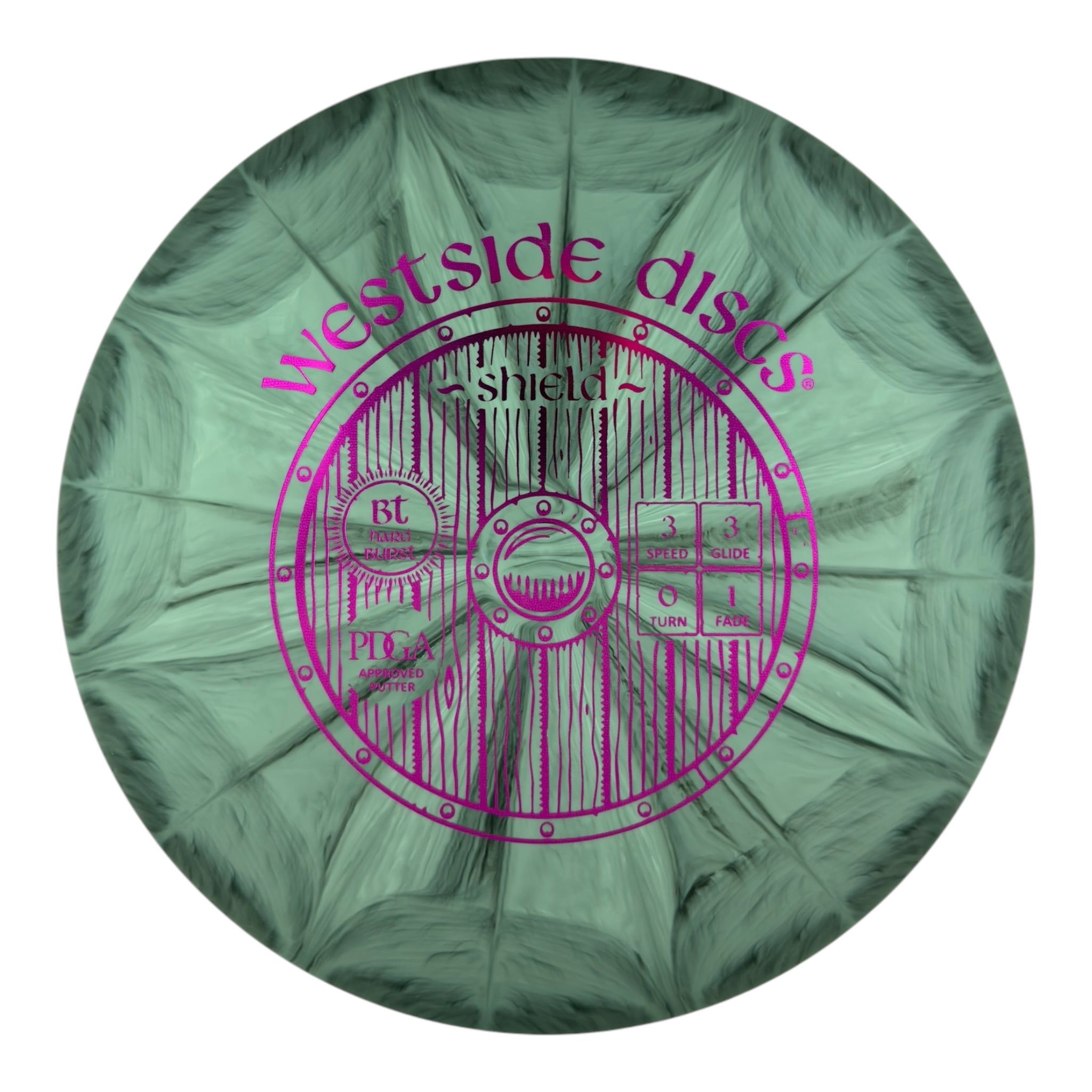 Westside Discs Shield - Bt Hard Burst Plastic