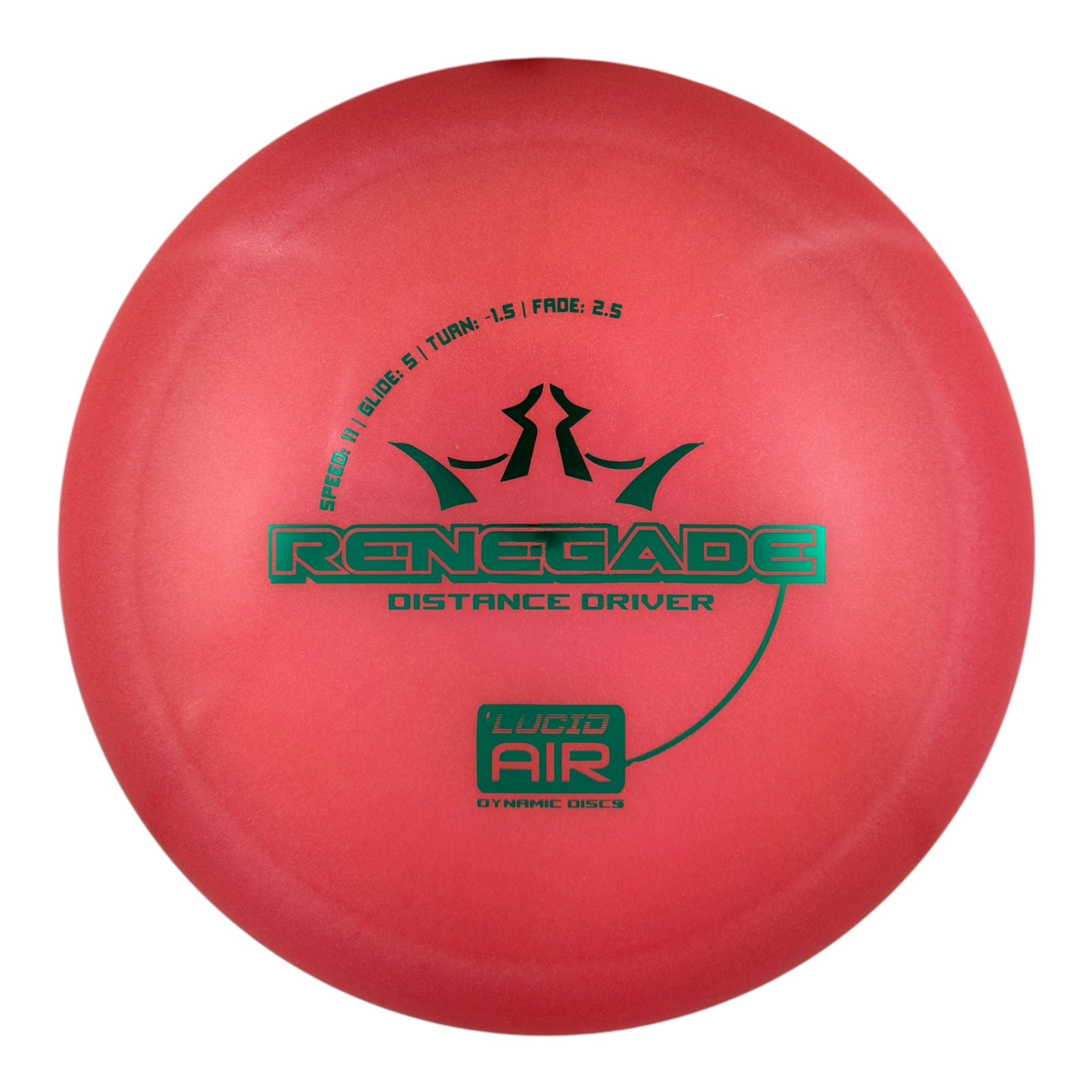 Dynamic Discs Renegade - Lucid Air Plastic