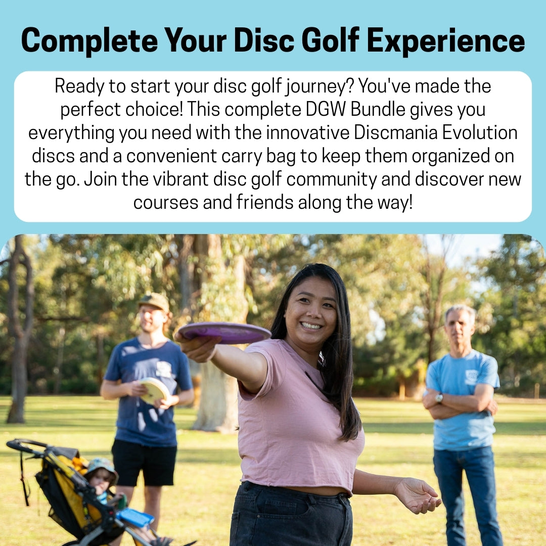 DGW Starter Bag Innova Disc Golf Starter Set - Juniors and Ladies