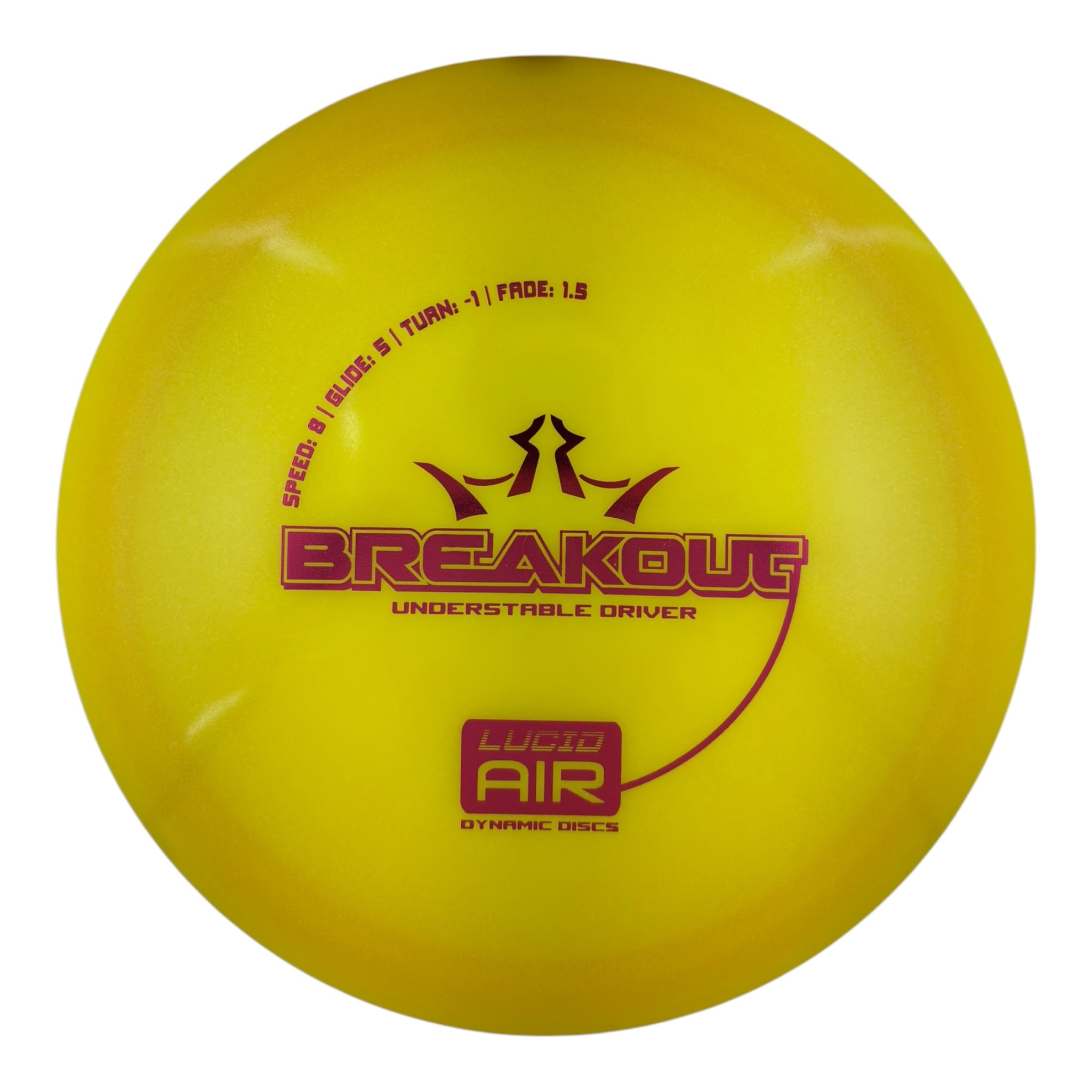 Dynamic Discs Breakout - Lucid Air Plastic