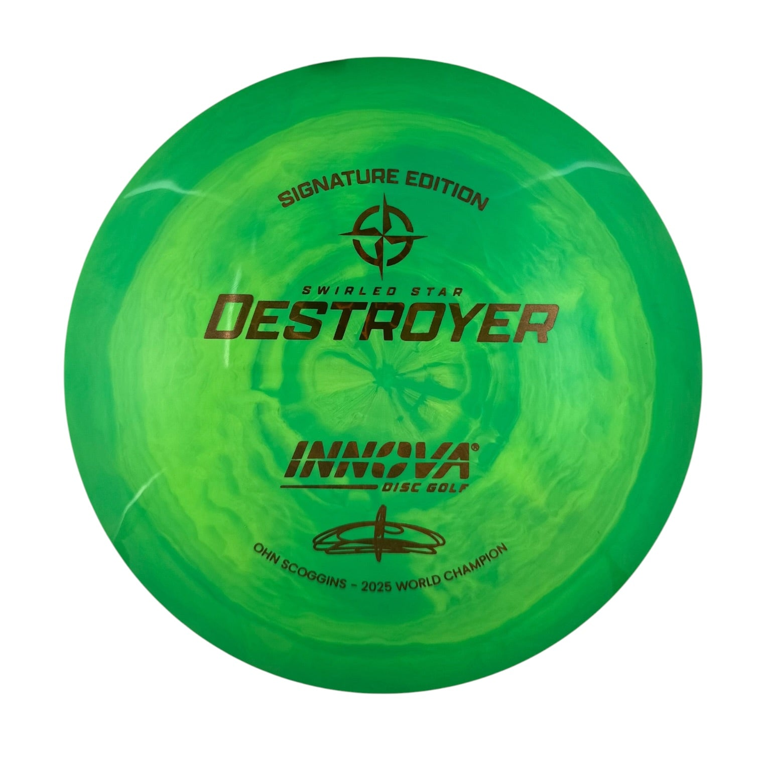 Innova Destroyer - Swirled Star Plastic - Ohn Scoggins Signature