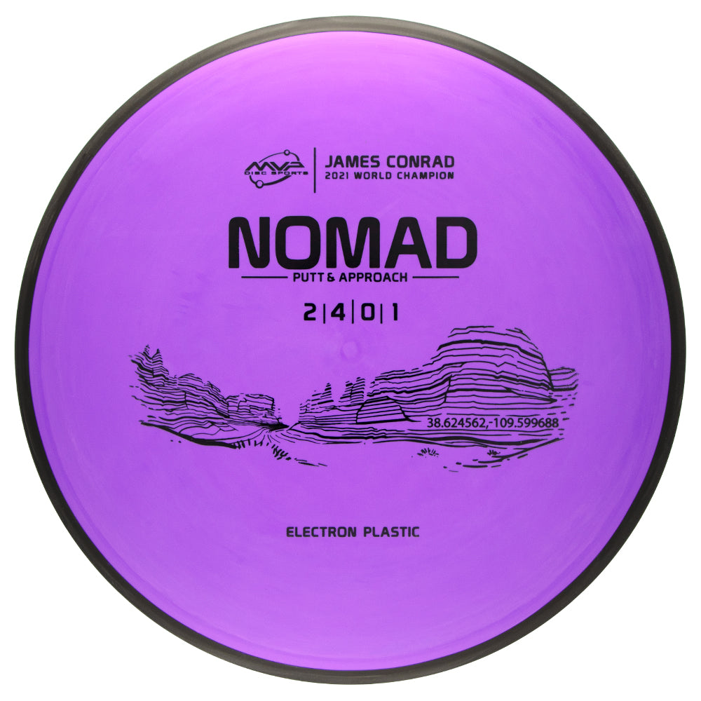 MVP Nomad - Electron Medium Plastic - James Conrad World Champion