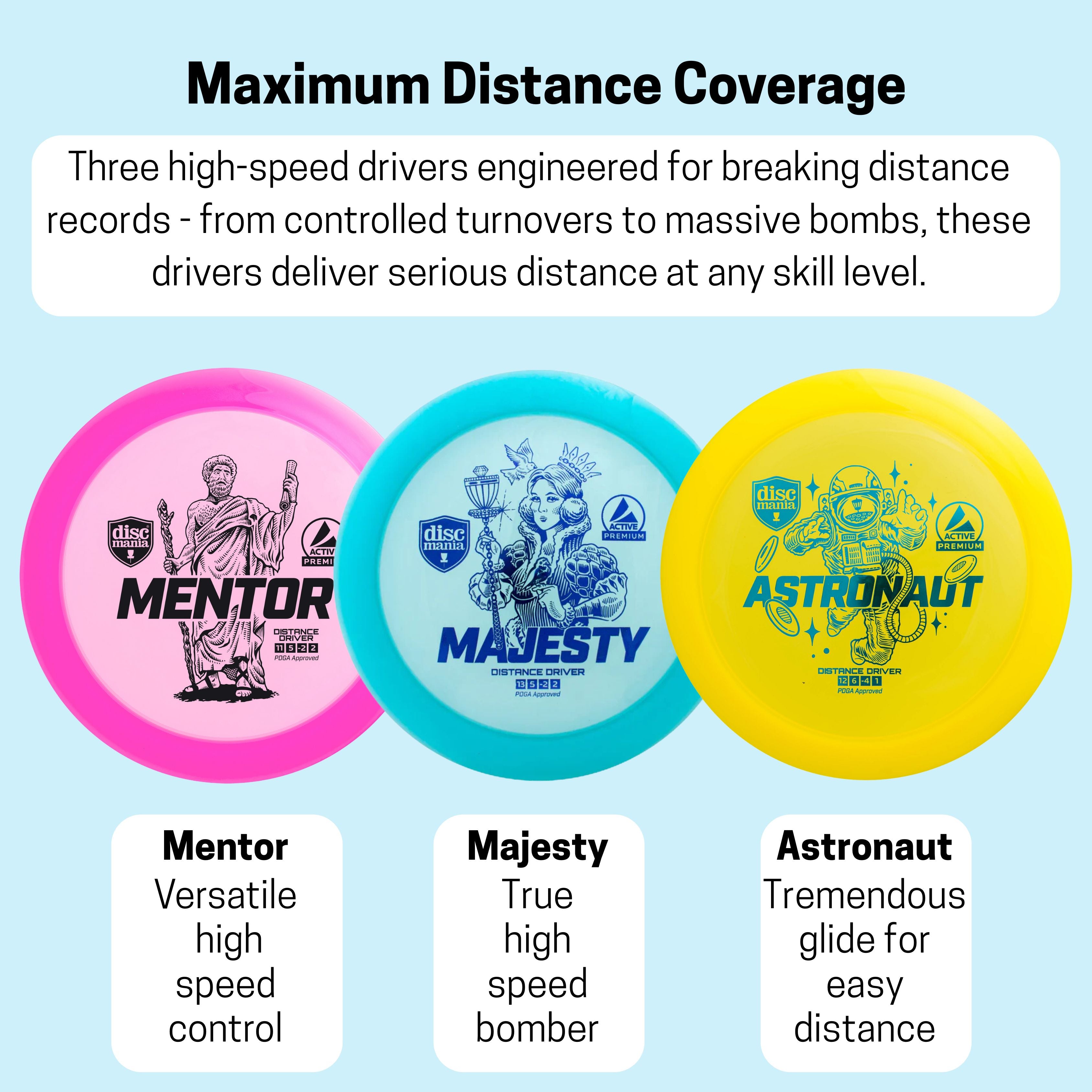 Discmania Active Mega Distance Set