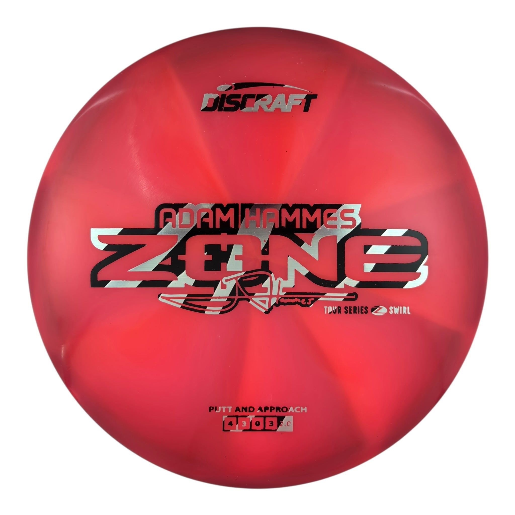 Discraft Zone - Z Swirl Plastic - Adam Hammes 2025 Tour Series