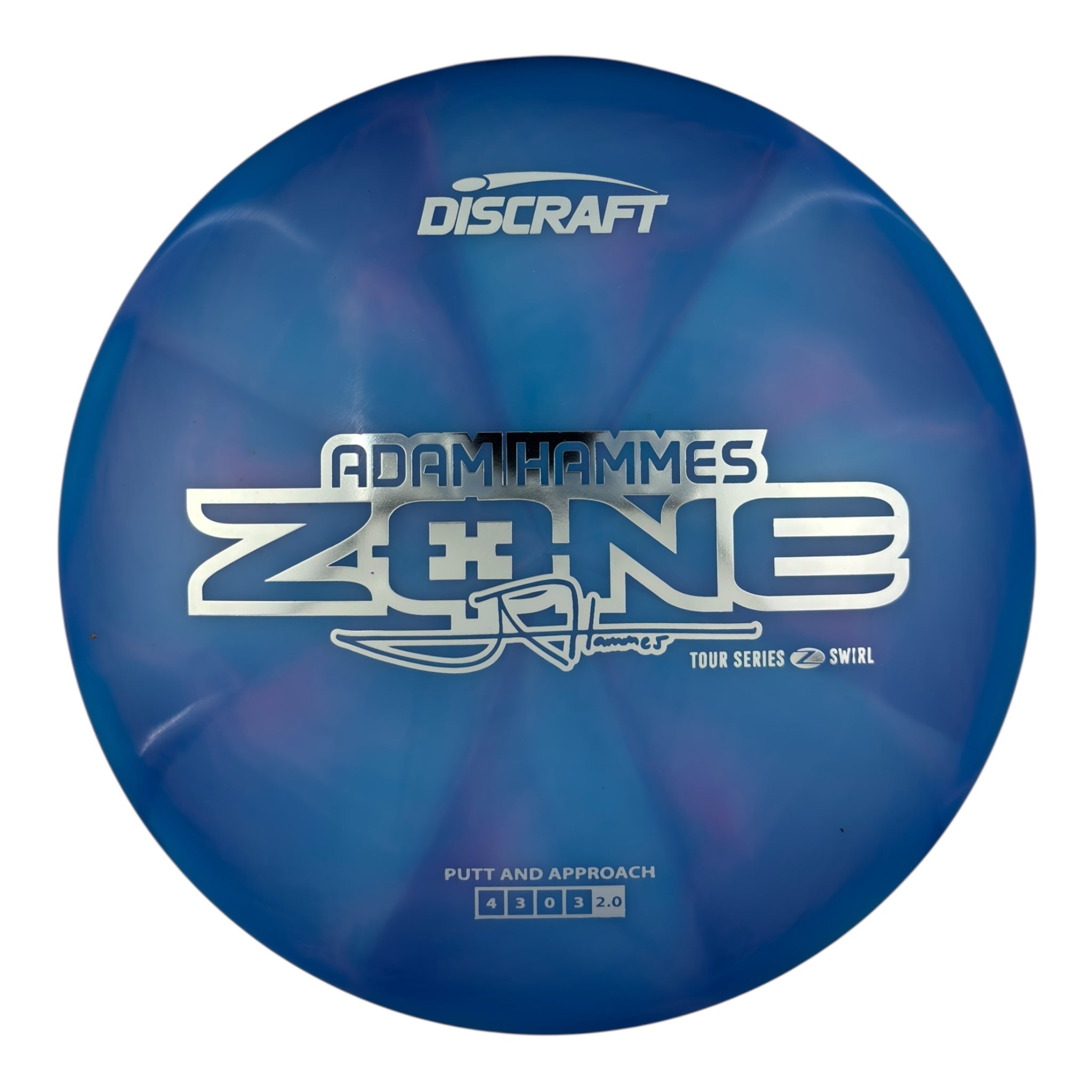 Discraft Zone - Z Swirl Plastic - Adam Hammes 2025 Tour Series