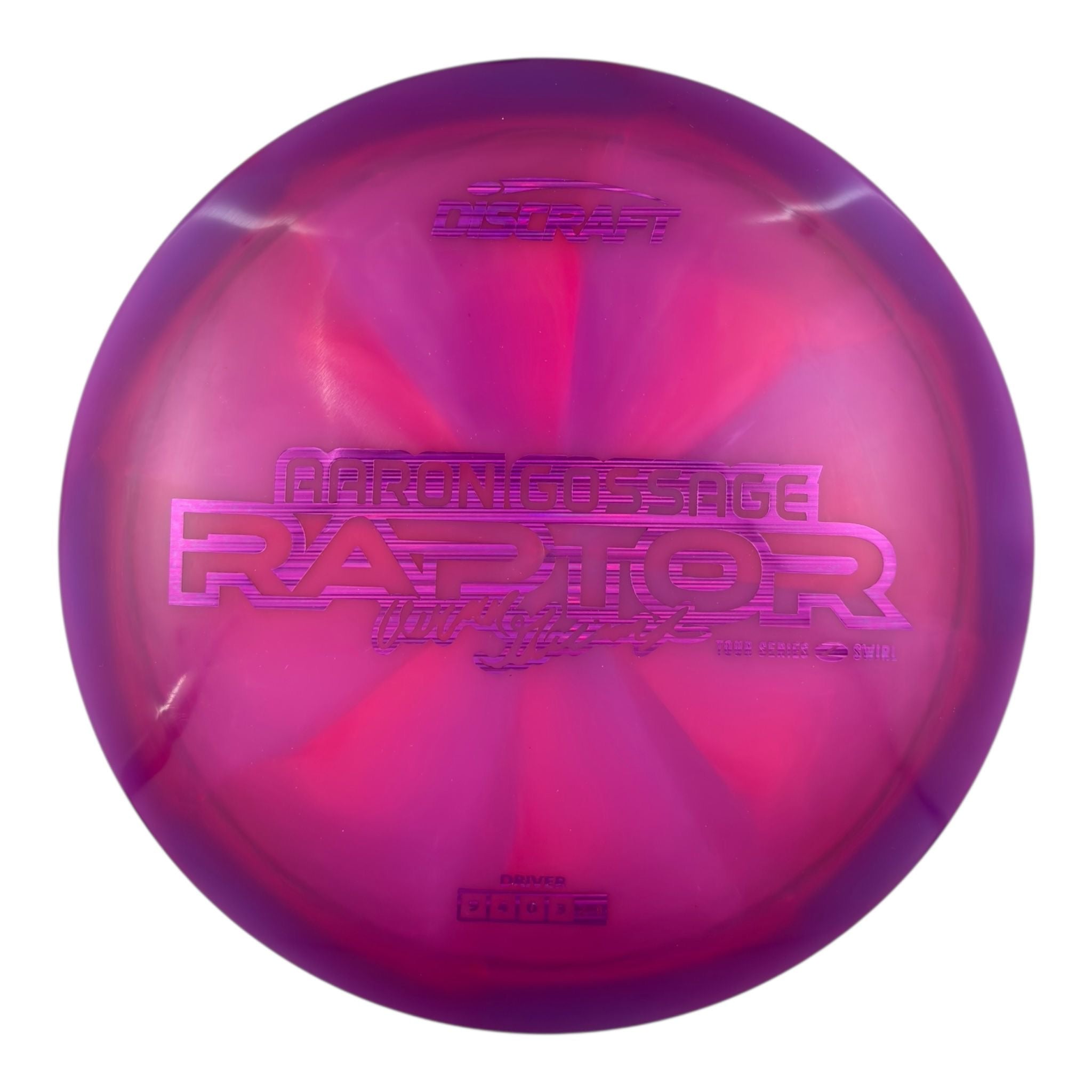 Discraft Raptor - Z Swirl Plastic - Aaron Gossage 2025 Tour Series
