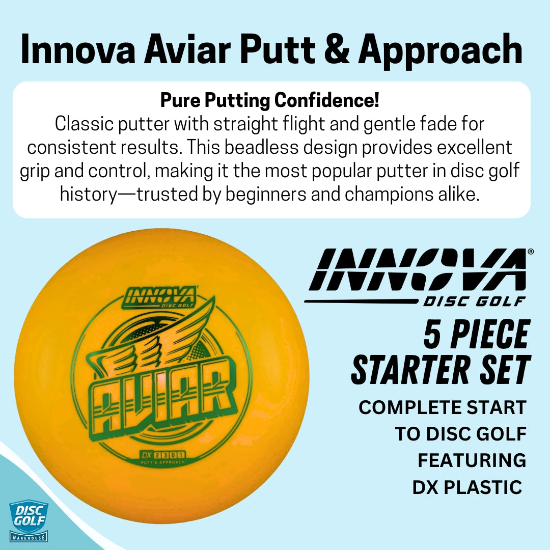 Innova 5 Piece Disc Golf Starter Set