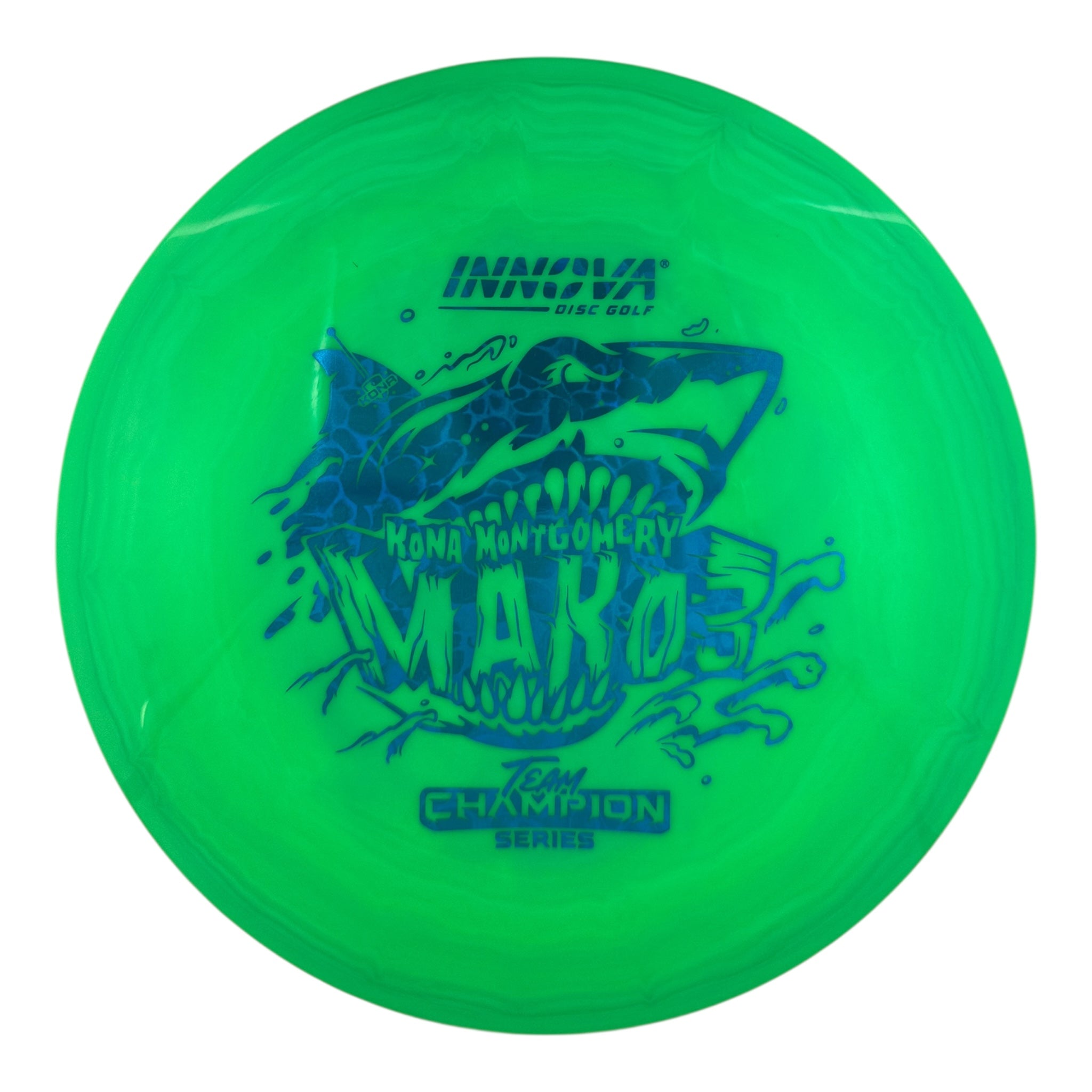 Innova Mako3 - Swirled Star Plastic - Kona Montgomery 2025 Tour Series