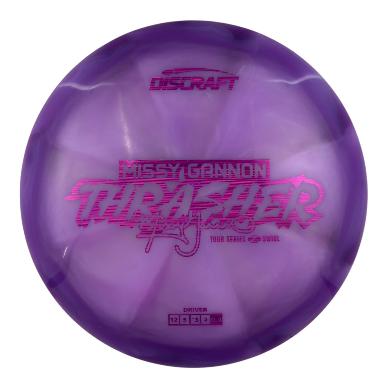 Discraft Thrasher - Z Swirl Plastic - Missy Gannon 2025 Tour Series