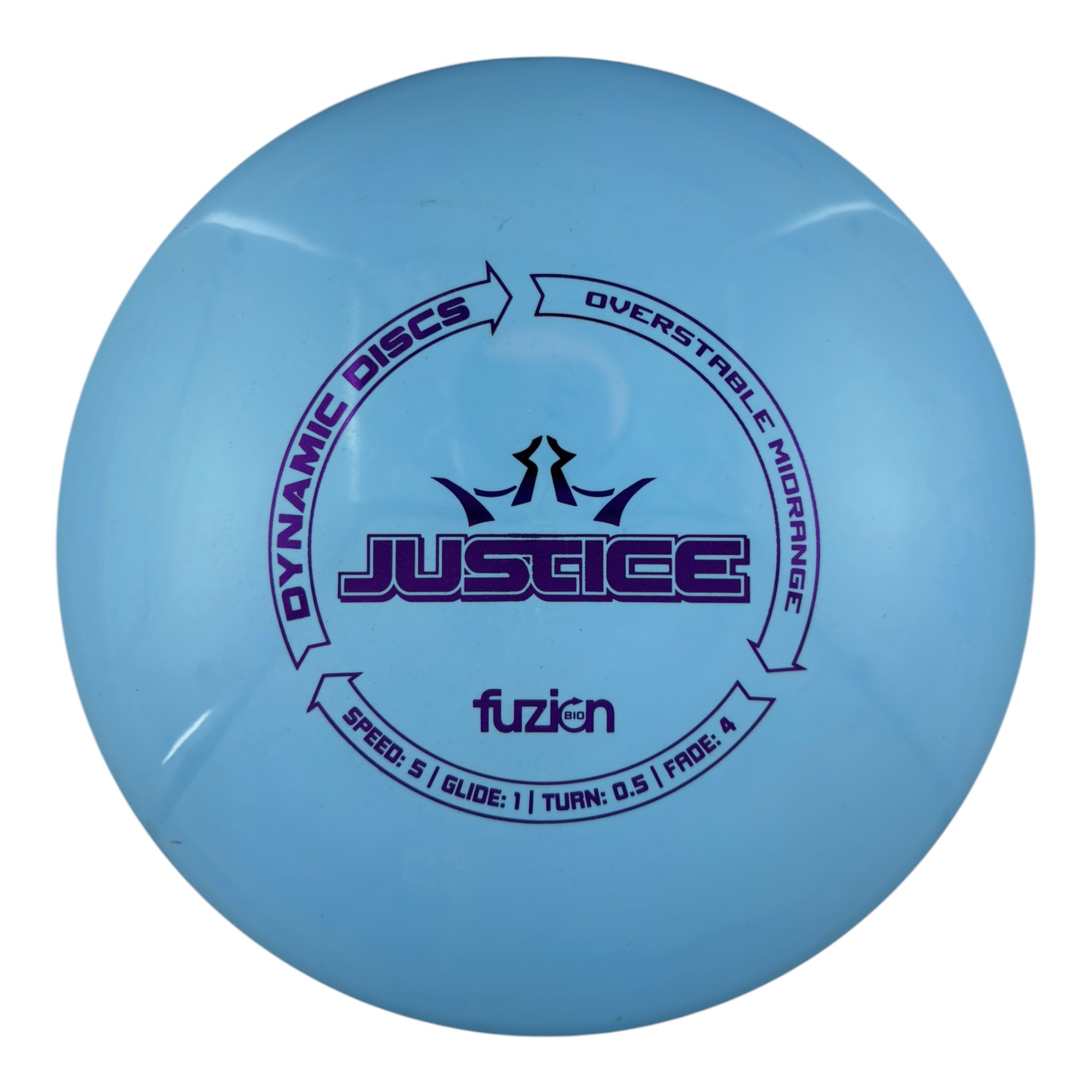 Dynamic Discs Justice - Bio Fuzion Plastic