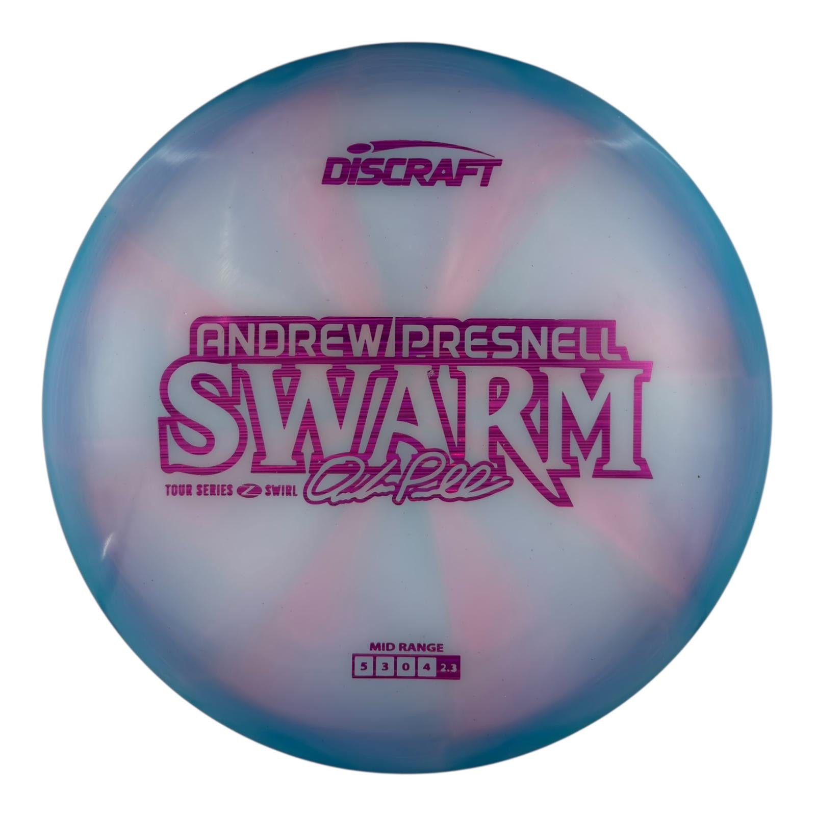 Discraft Swarm - Z Swirl Plastic - Andrew Presnell 2025 Tour Series