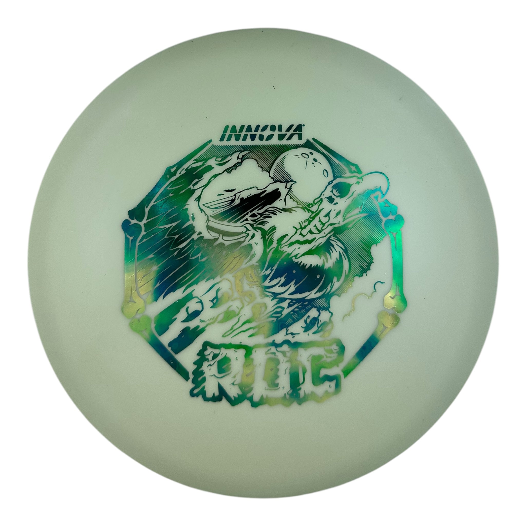 Innova Roc - Roc - DX Proto Glow Plastic - Halloween Pumpkin