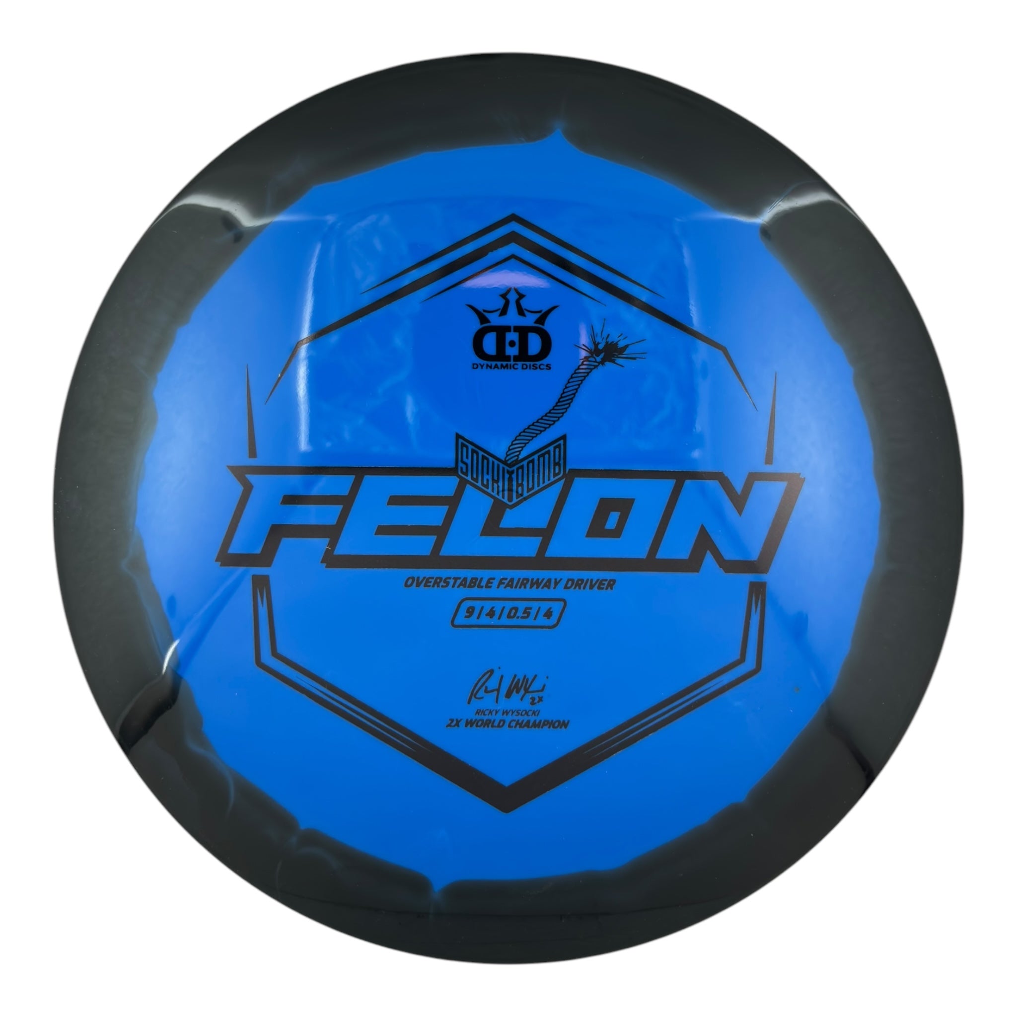 Dynamic Discs Supreme Orbit Felon Ricky Wysocki Sockibomb