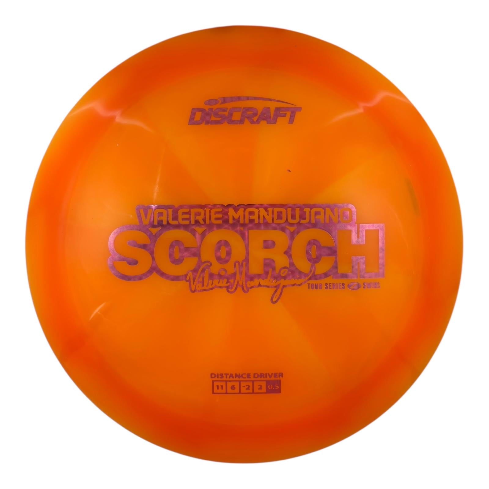 Discraft Scorch - Z Swirl Plastic - Valerie Mandujano 2025 Tour Series