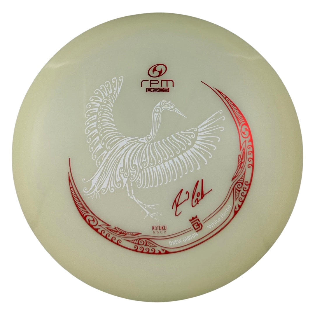 RPM Kotuku - Glow Plastic - Drew Gibson Signature