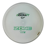 Discraft Zone - ESP Plastic - Pure White Bottom Stamp