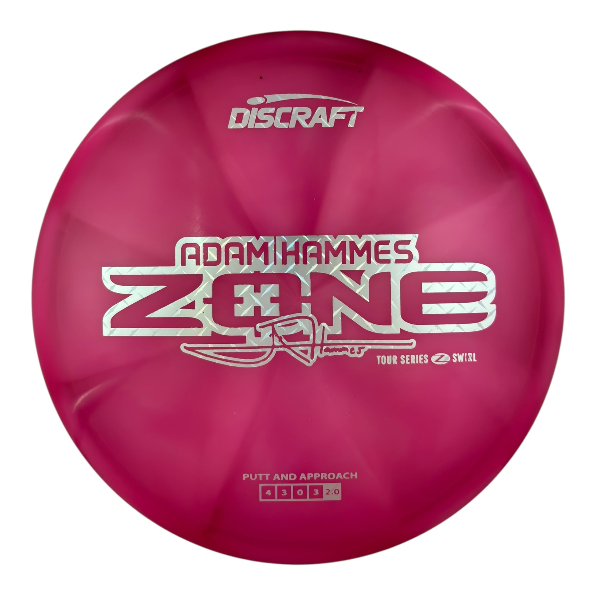 Discraft Zone - Z Swirl Plastic - Adam Hammes 2025 Tour Series