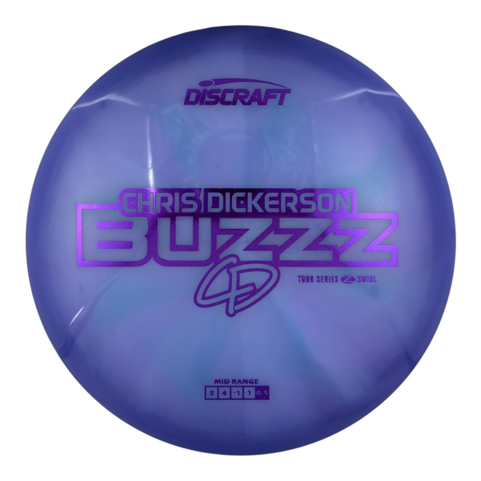 Discraft Buzzz - Z Swirl Plastic - Chris Dickerson 2025 Tour Series