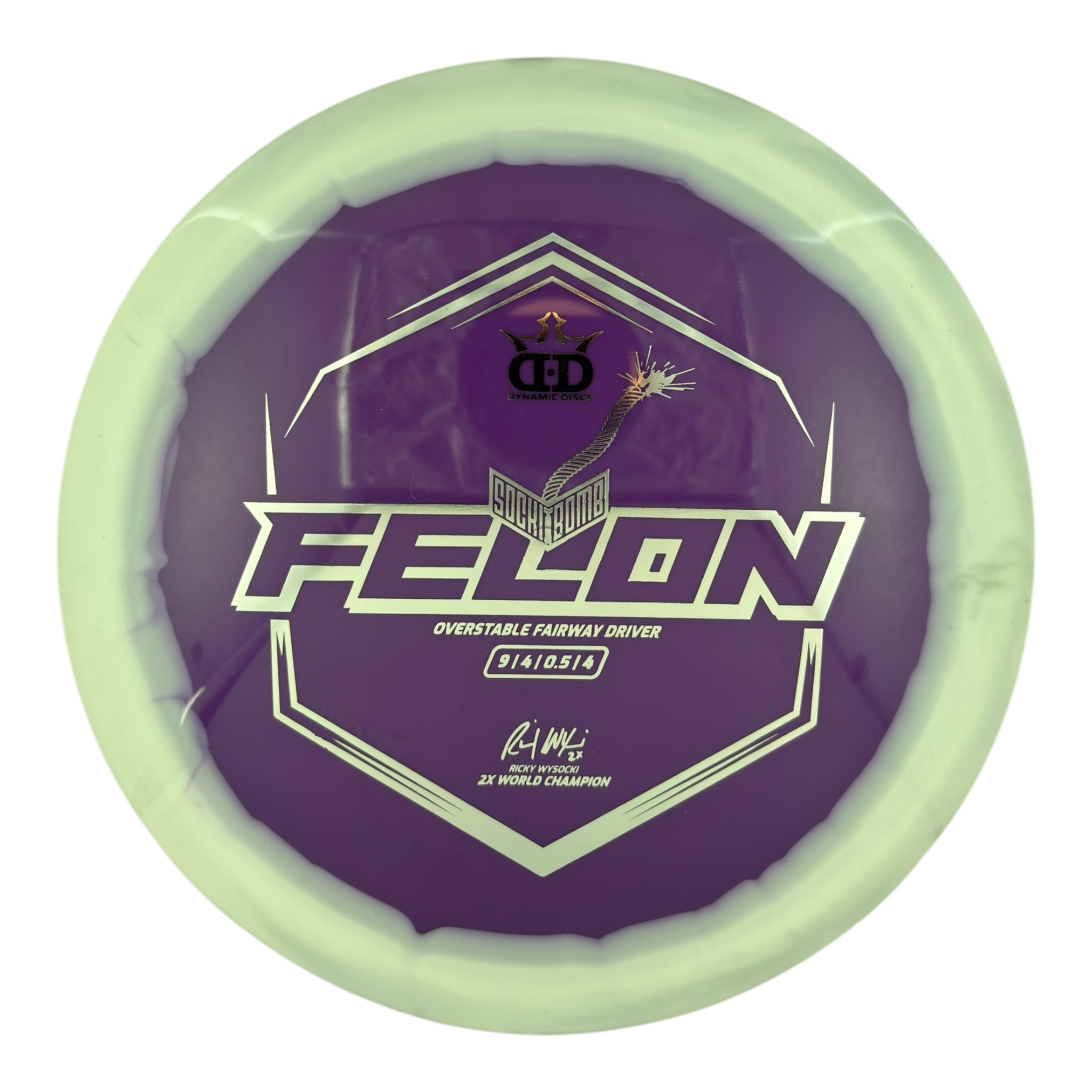 Dynamic Discs Supreme Orbit Felon Ricky Wysocki Sockibomb