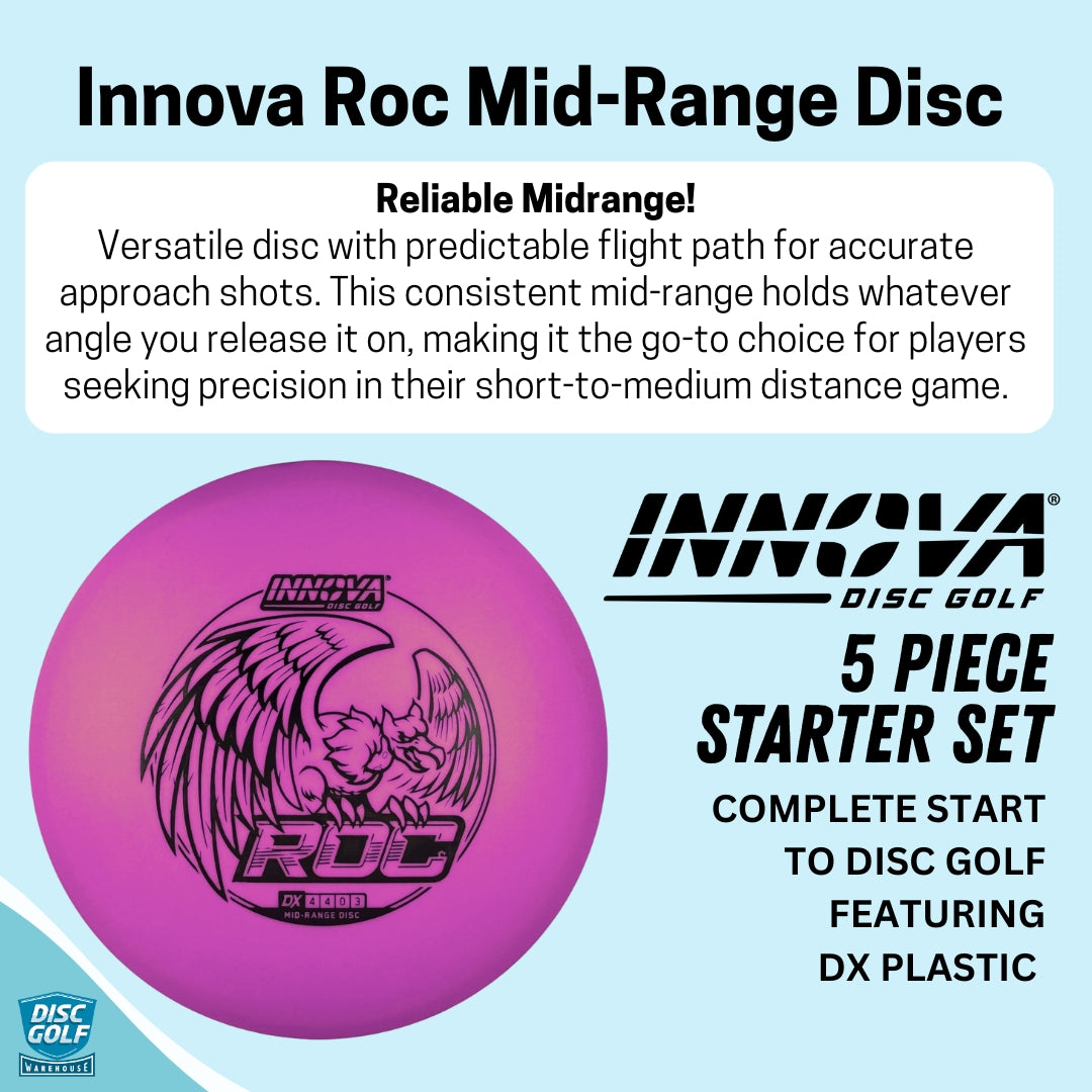 Innova 5 Piece Disc Golf Starter Set