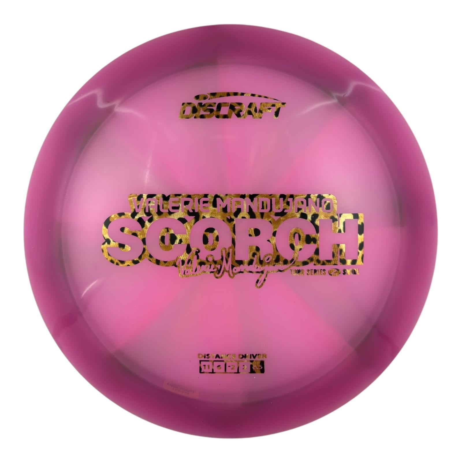 Discraft Scorch - Z Swirl Plastic - Valerie Mandujano 2025 Tour Series