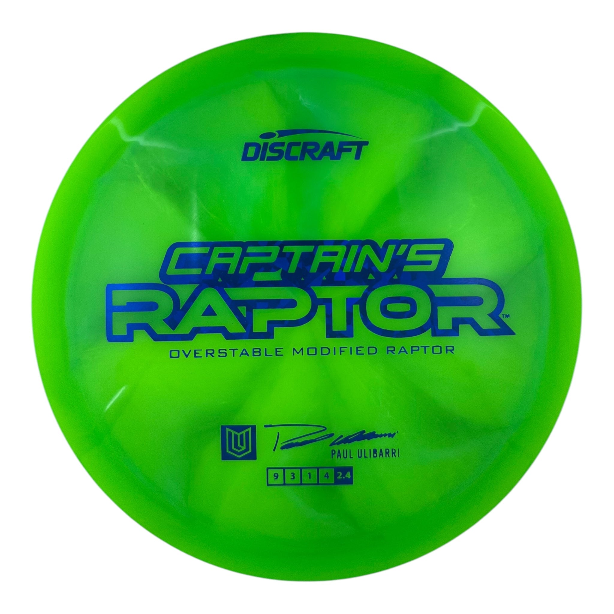 Discraft Captains Raptor 2025 - Z Swirl Plastic