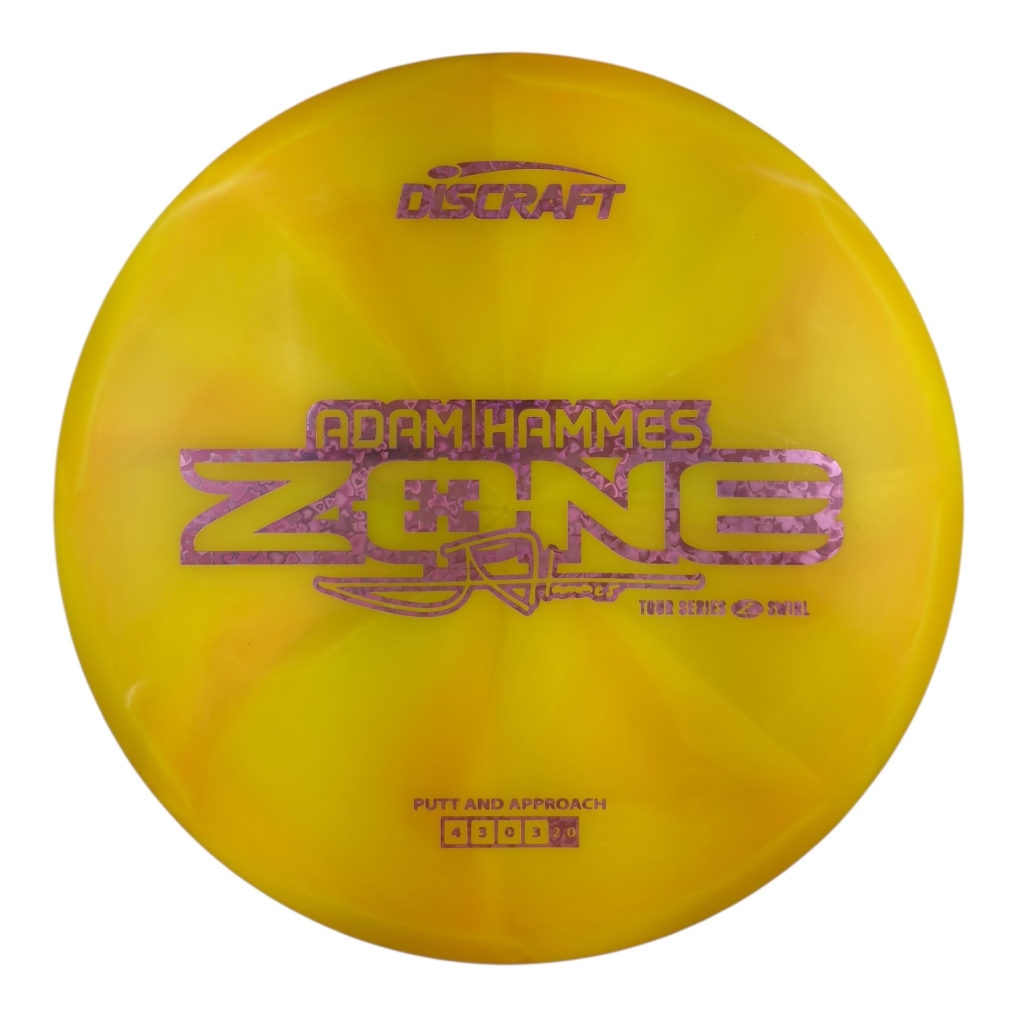 Discraft Zone - Z Swirl Plastic - Adam Hammes 2025 Tour Series
