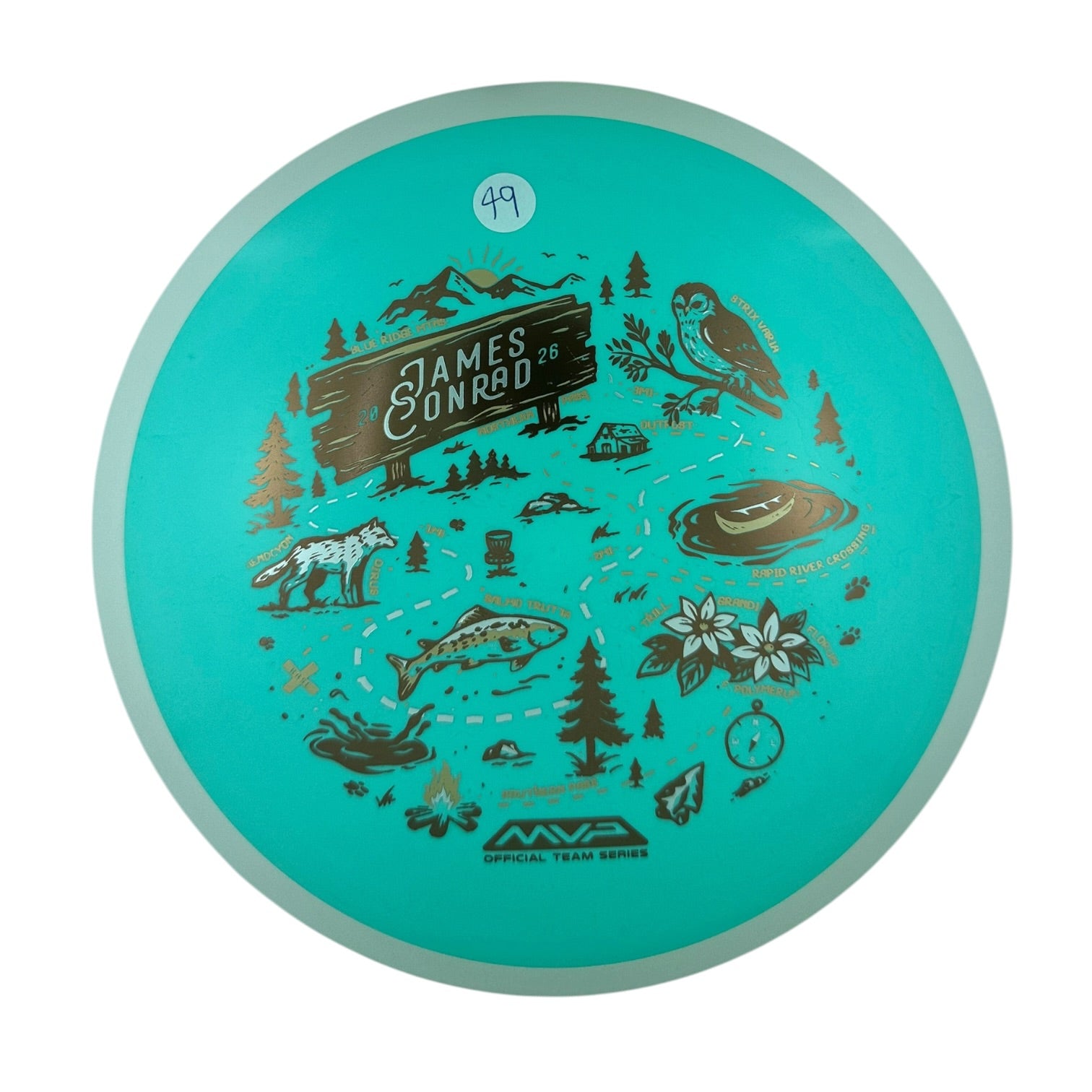 MVP Trail - Fission Plastic - James Conrad Team Series
