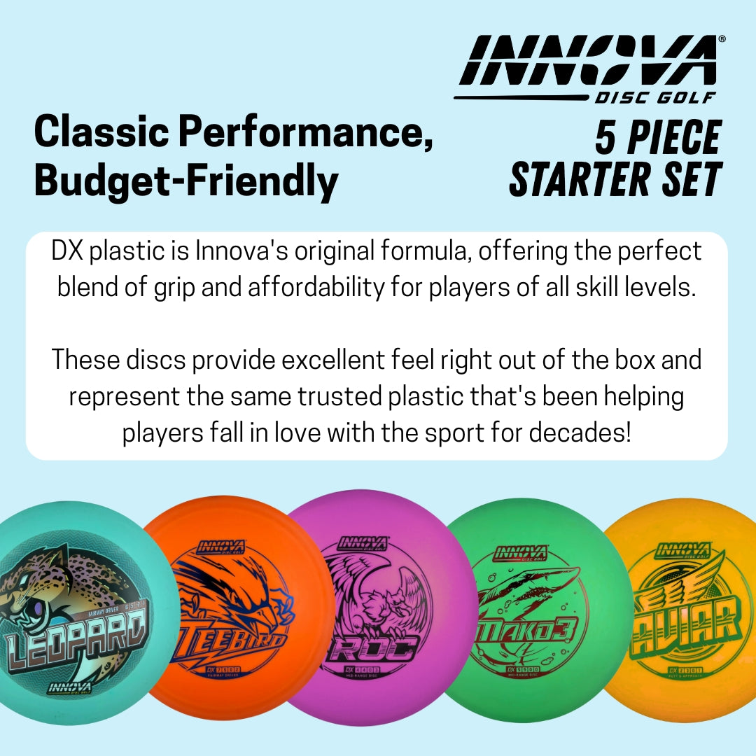 Innova 5 Piece Disc Golf Starter Set