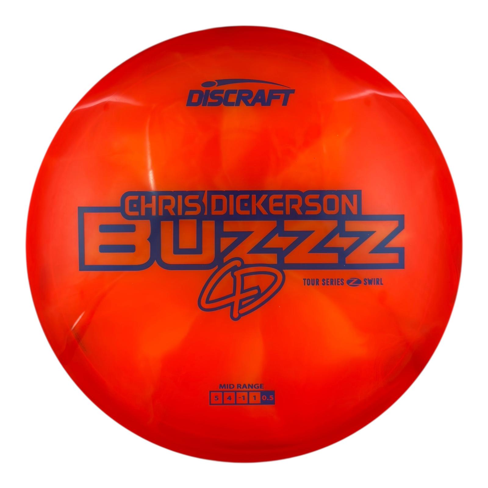 Discraft Buzzz - Z Swirl Plastic - Chris Dickerson 2025 Tour Series