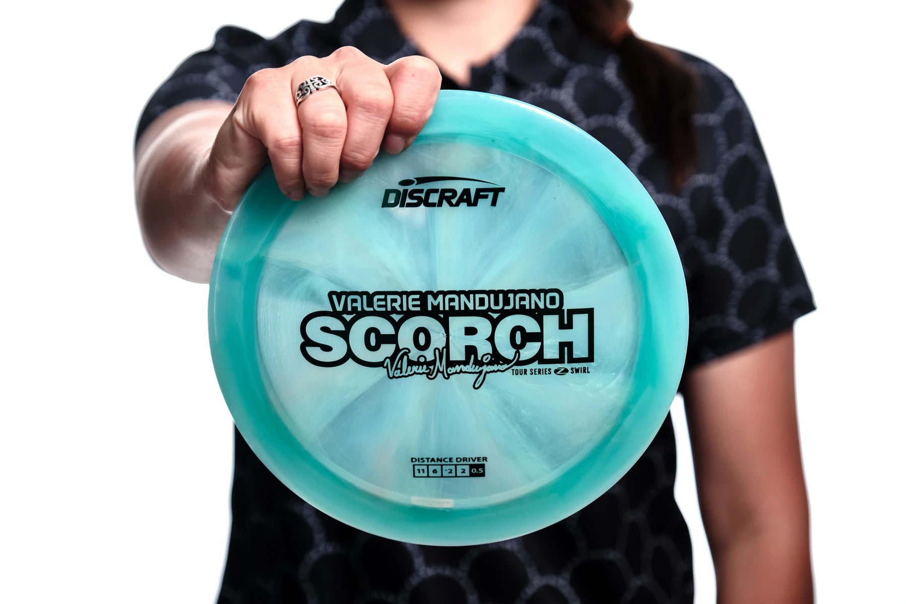 Discraft Scorch - Z Swirl Plastic - Valerie Mandujano 2025 Tour Series