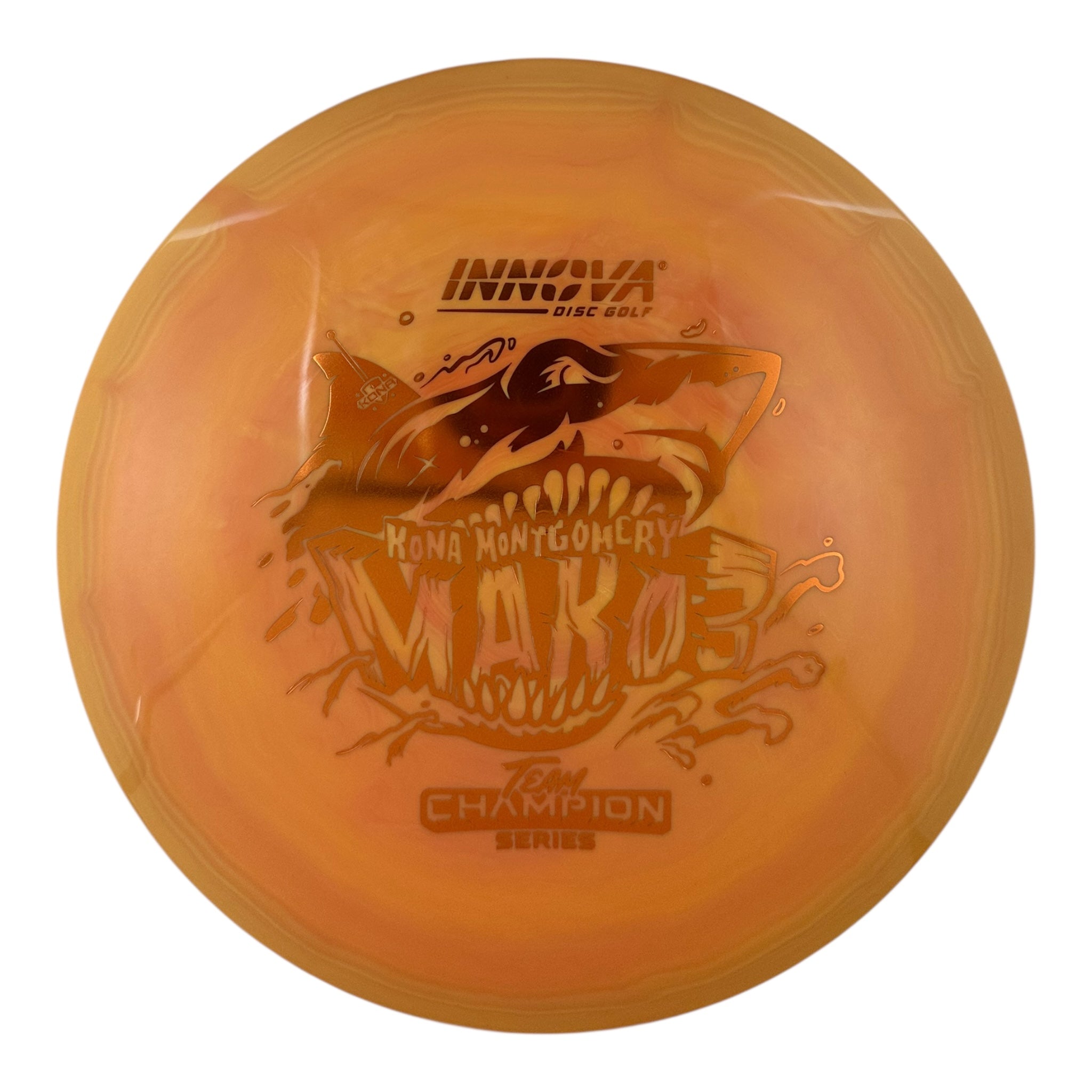 Innova Mako3 - Swirled Star Plastic - Kona Montgomery 2025 Tour Series