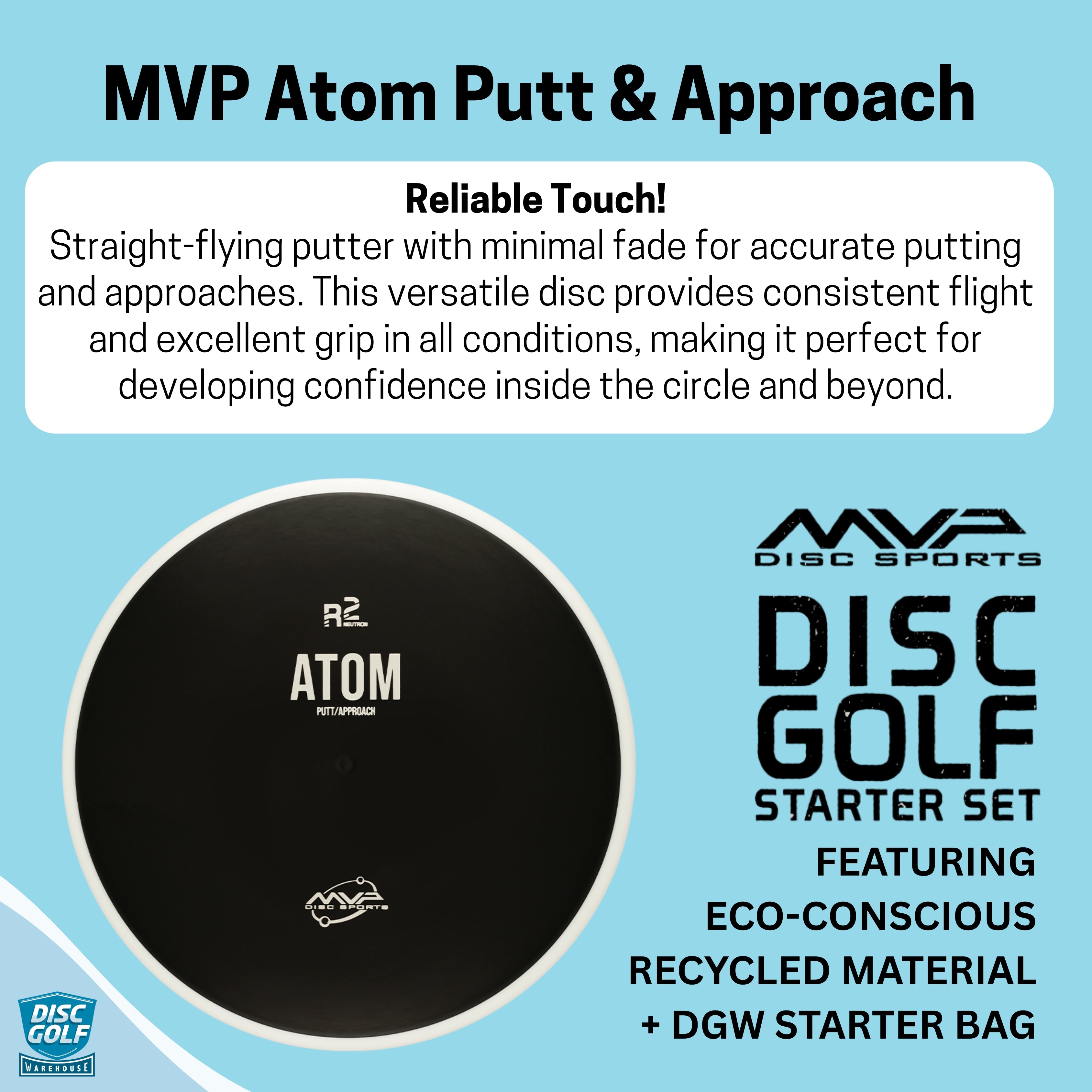 DGW Starter Bag MVP R2 Neutron Premium Plastic Starter Set