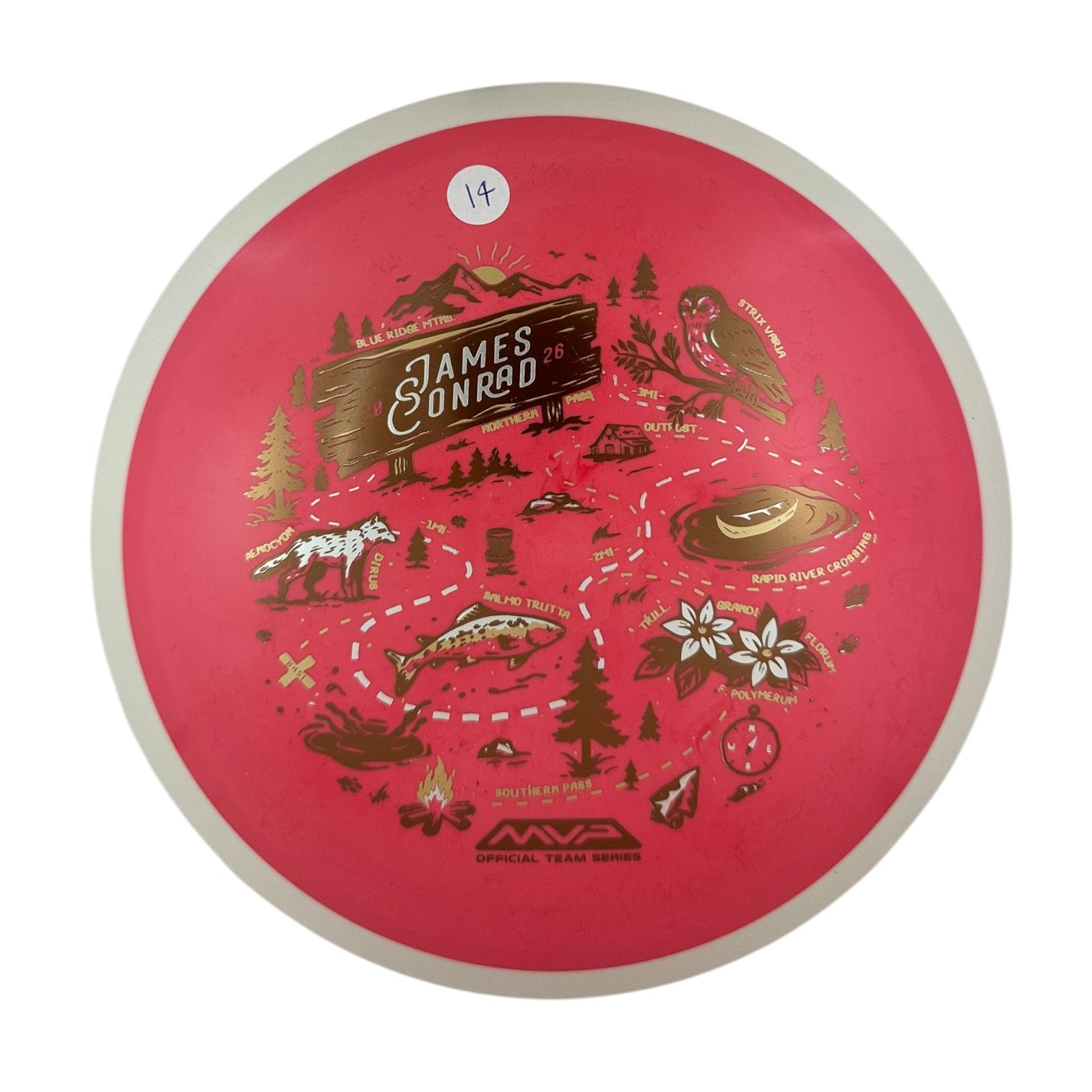 MVP Trail - Fission Plastic - James Conrad Team Series