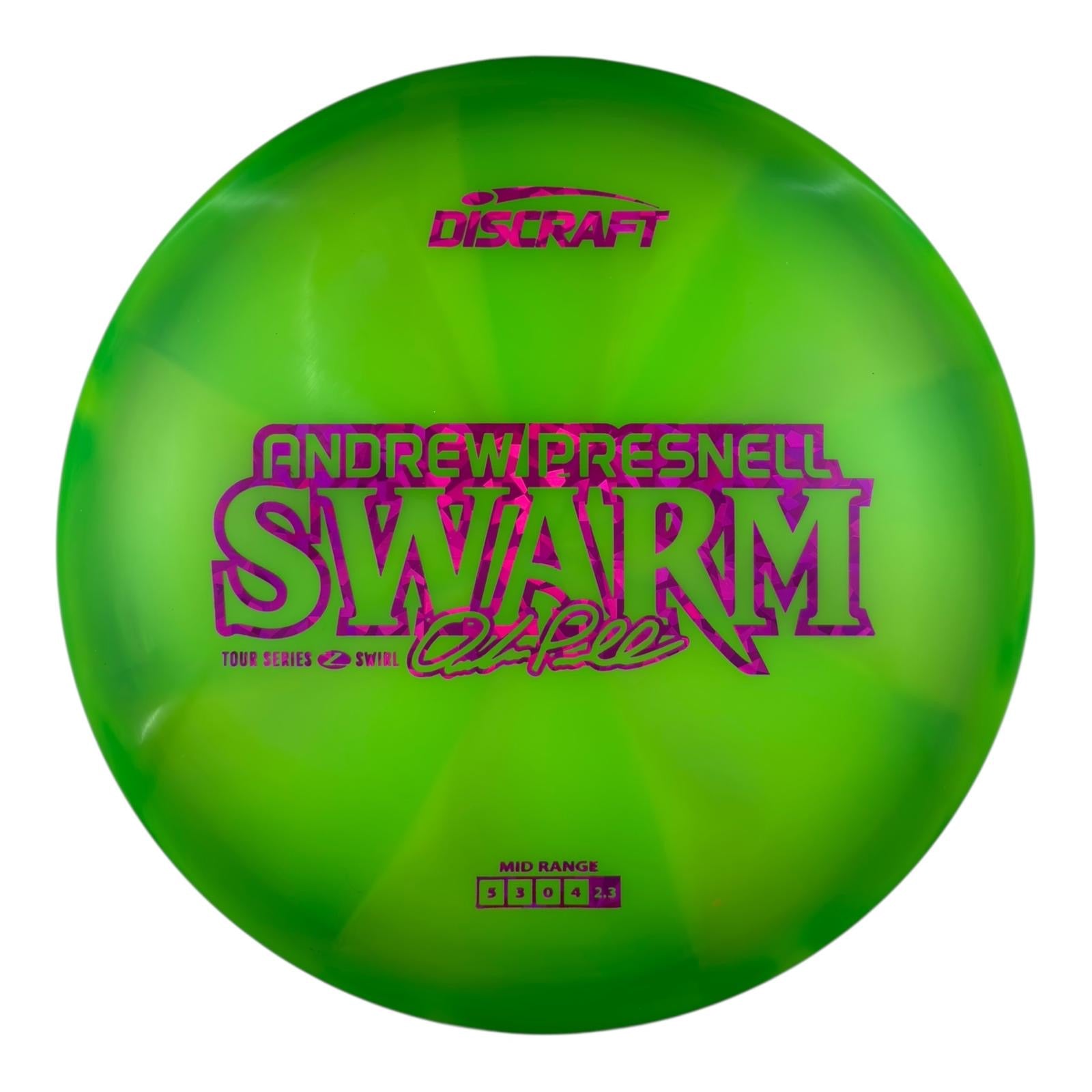 Discraft Swarm - Z Swirl Plastic - Andrew Presnell 2025 Tour Series