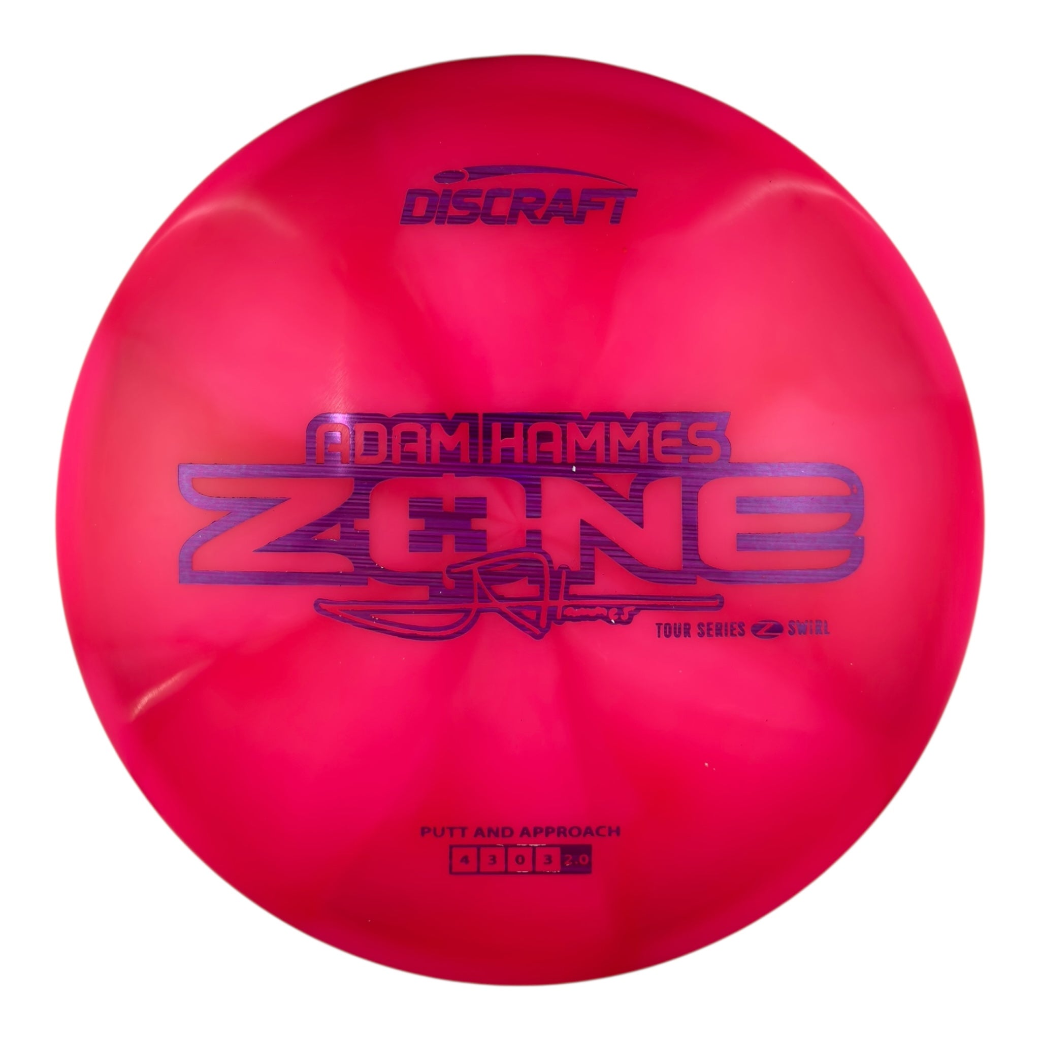 Discraft Zone - Z Swirl Plastic - Adam Hammes 2025 Tour Series