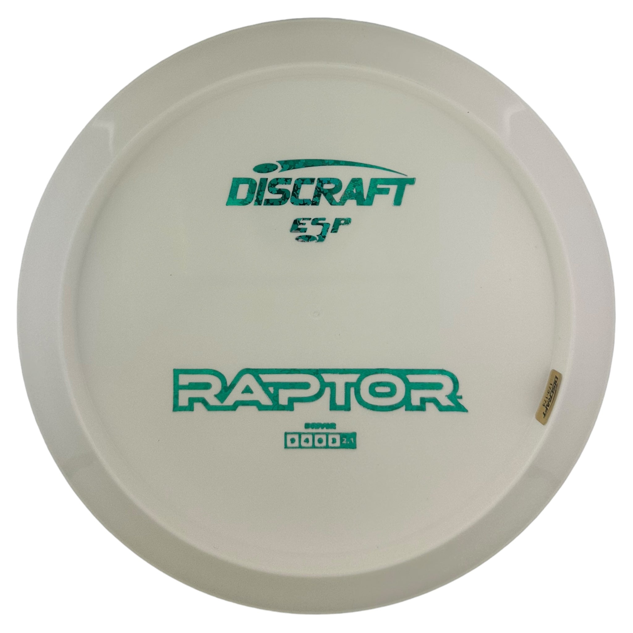 Discraft Raptor - ESP Blank White Bottom Stamp