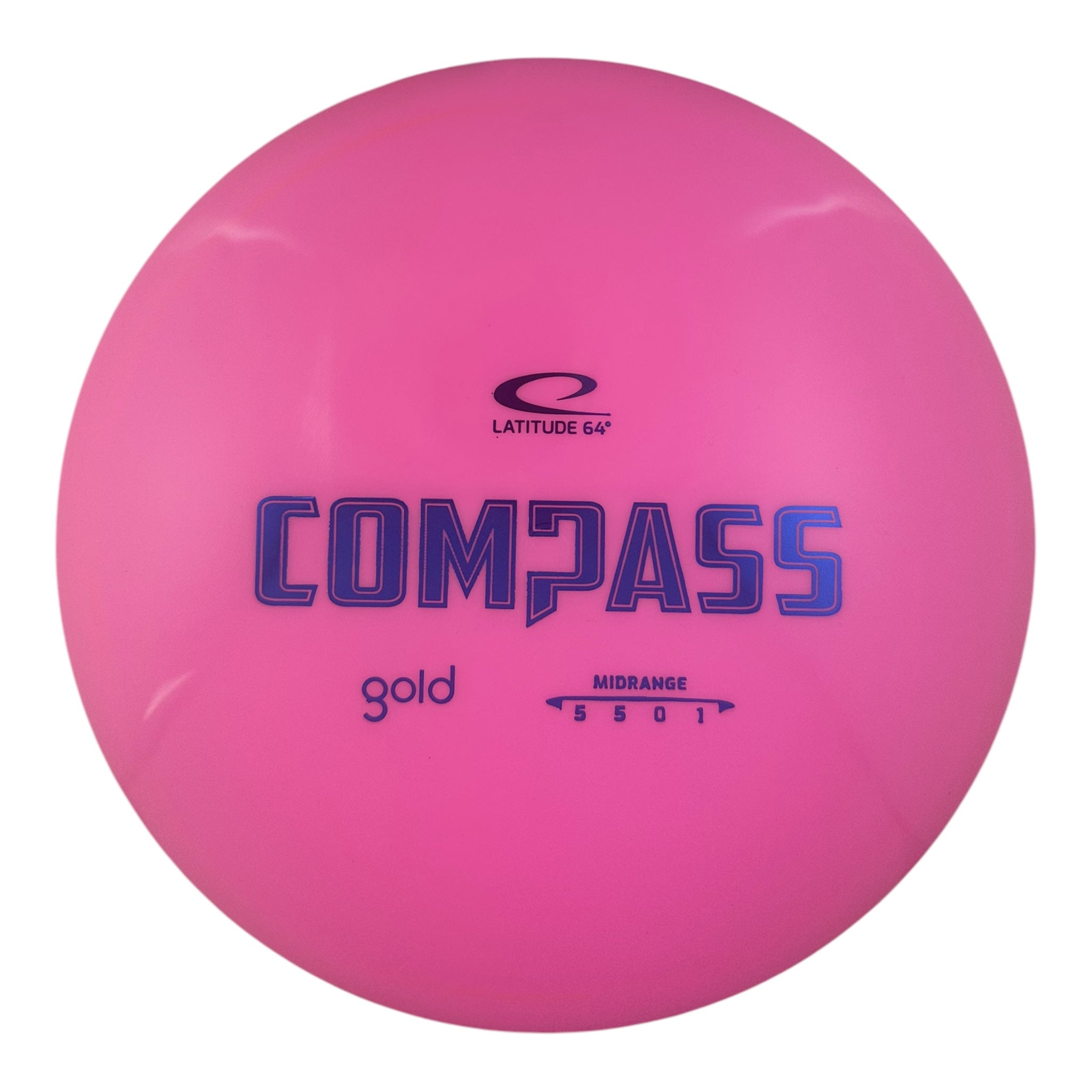 Latitude 64 Compass - Gold Plastic