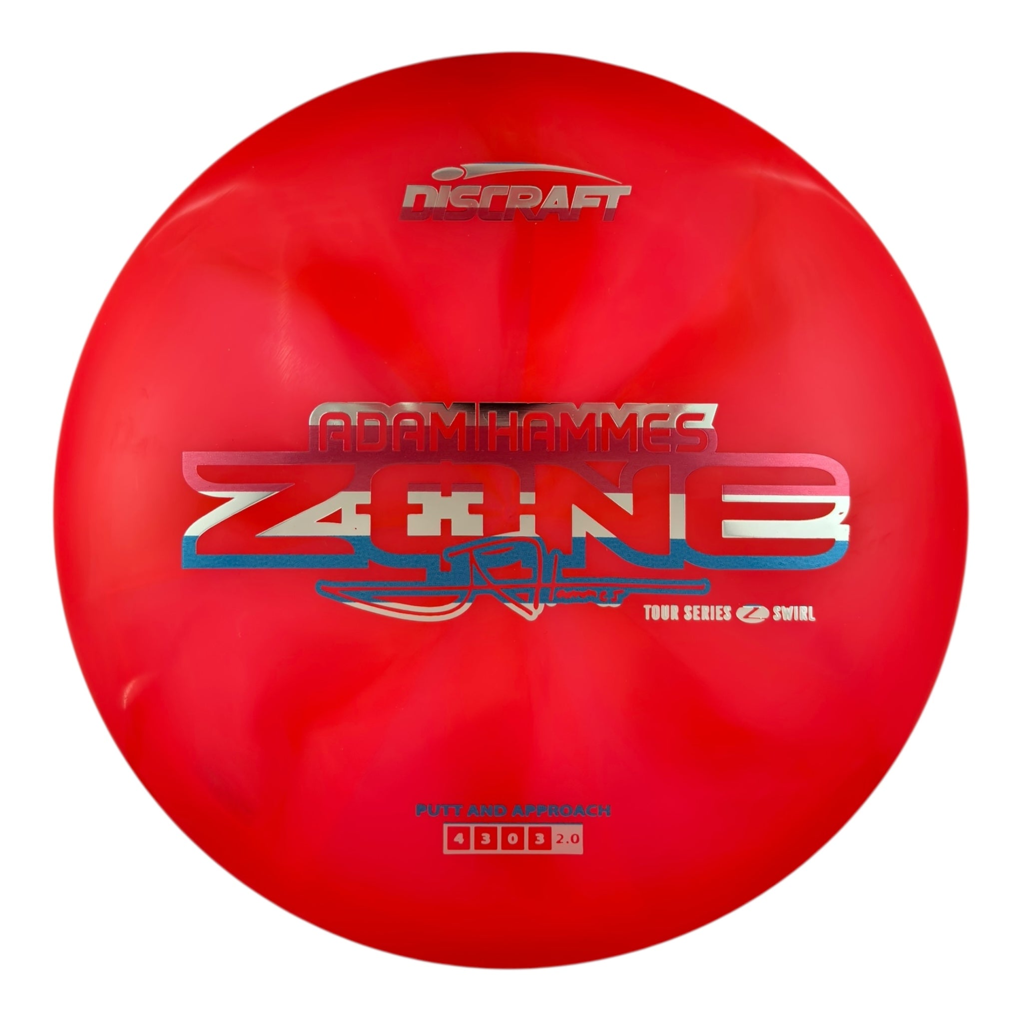 Discraft Zone - Z Swirl Plastic - Adam Hammes 2025 Tour Series