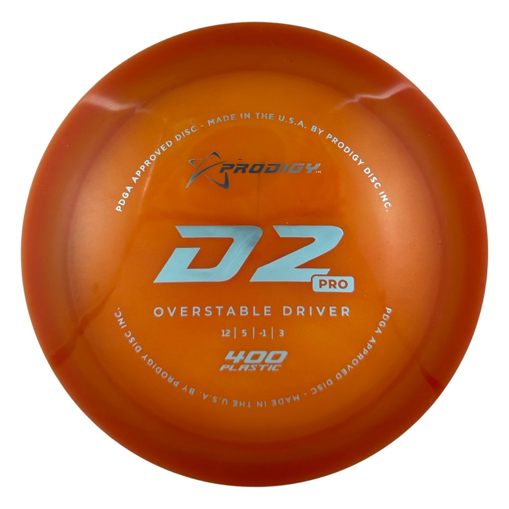 Prodigy D2 Pro 400 Disc Golf Warehouse