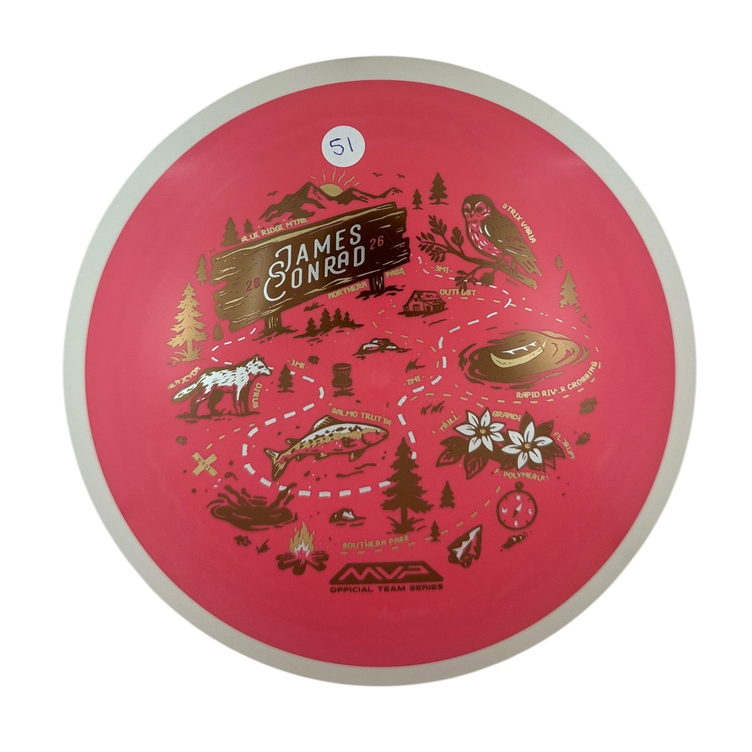 MVP Trail - Fission Plastic - James Conrad Team Series