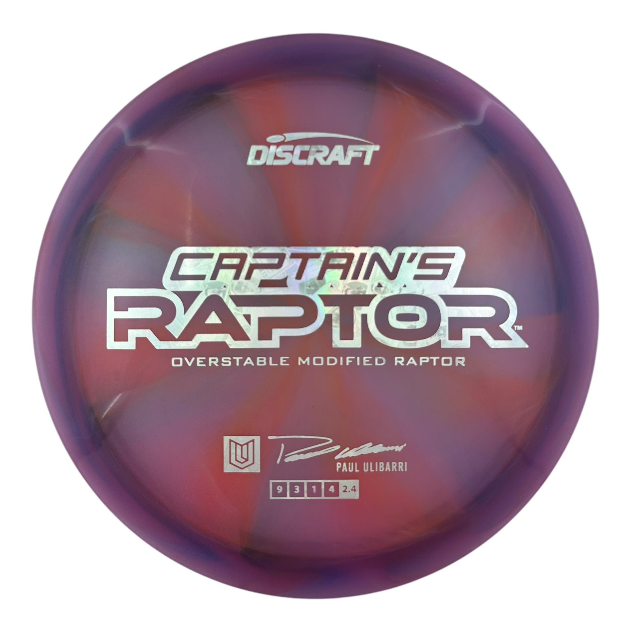 Discraft Captains Raptor 2025 - Z Swirl Plastic