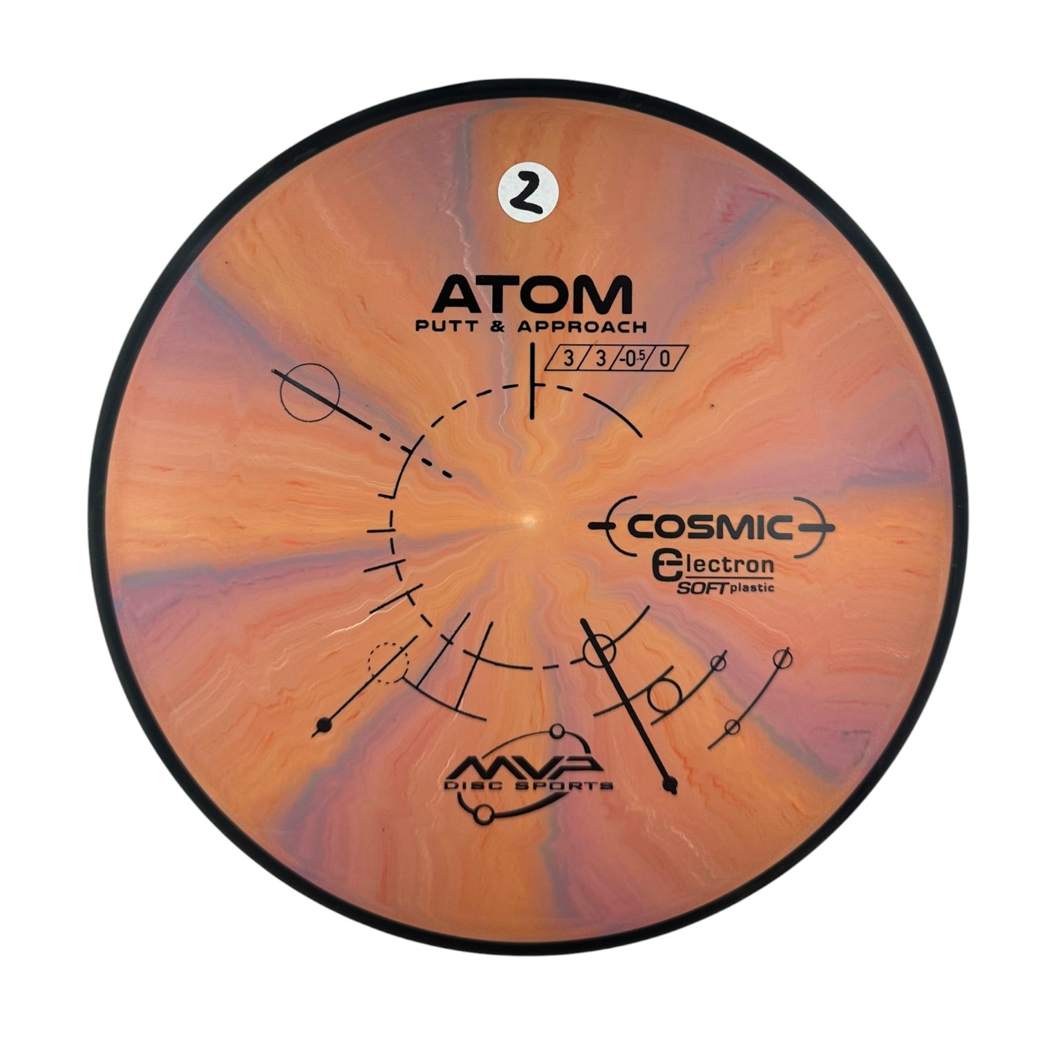 MVP Atom - Cosmic Electron Soft Plastic