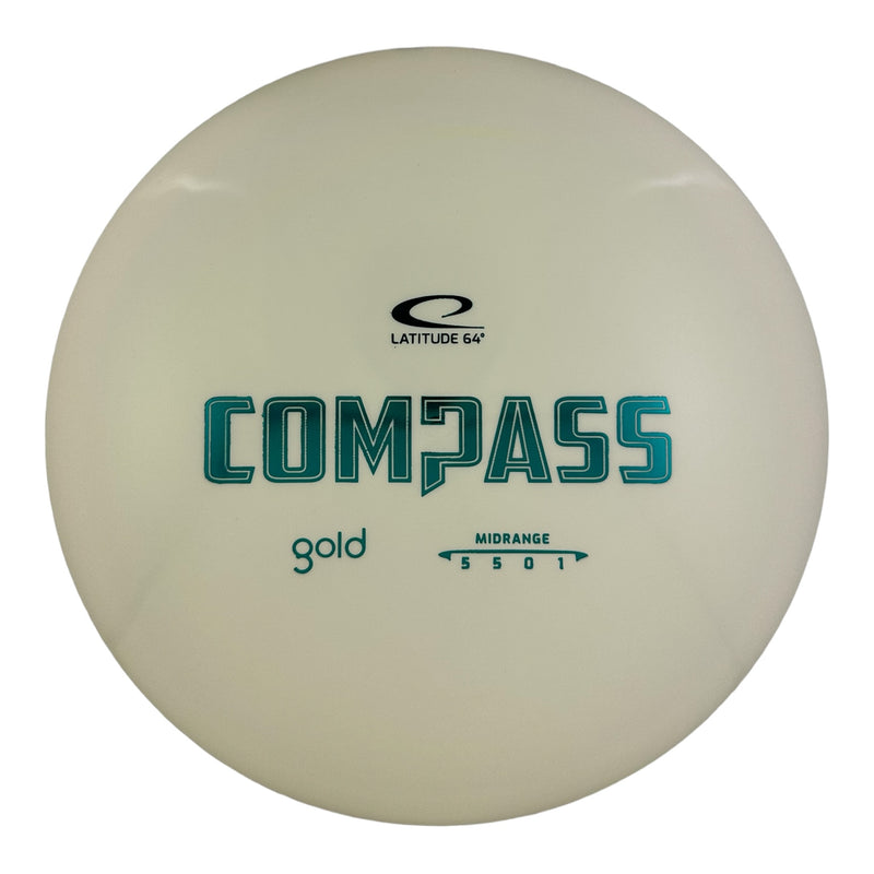 Latitude 64 Compass - Gold Plastic