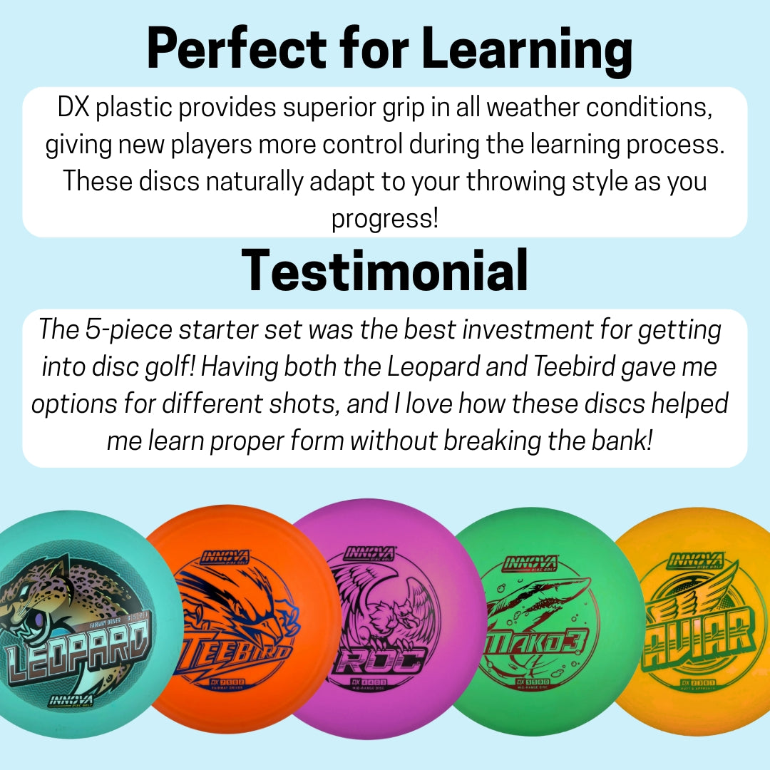 Innova 5 Piece Disc Golf Starter Set