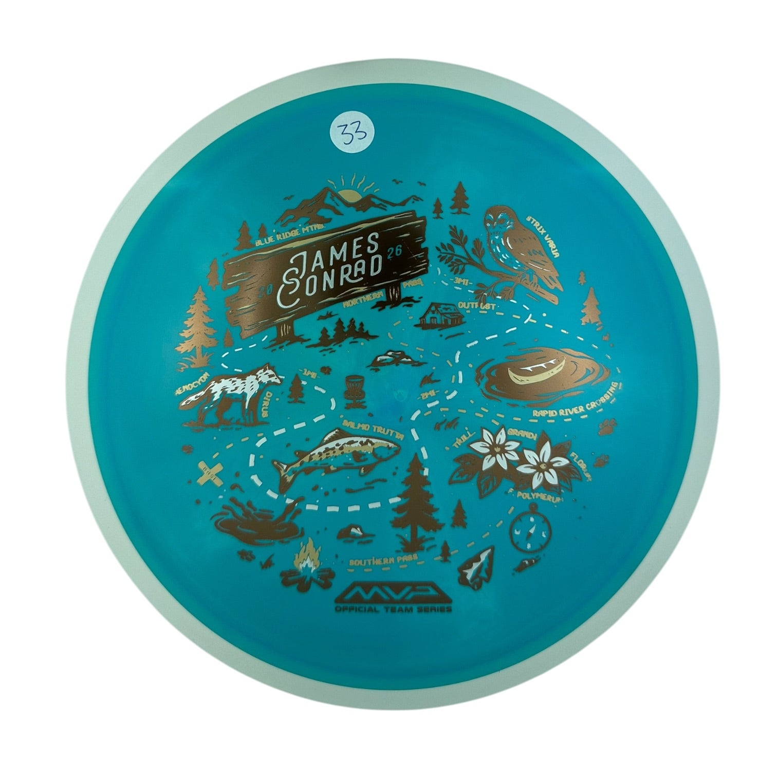 MVP Trail - Fission Plastic - James Conrad Team Series